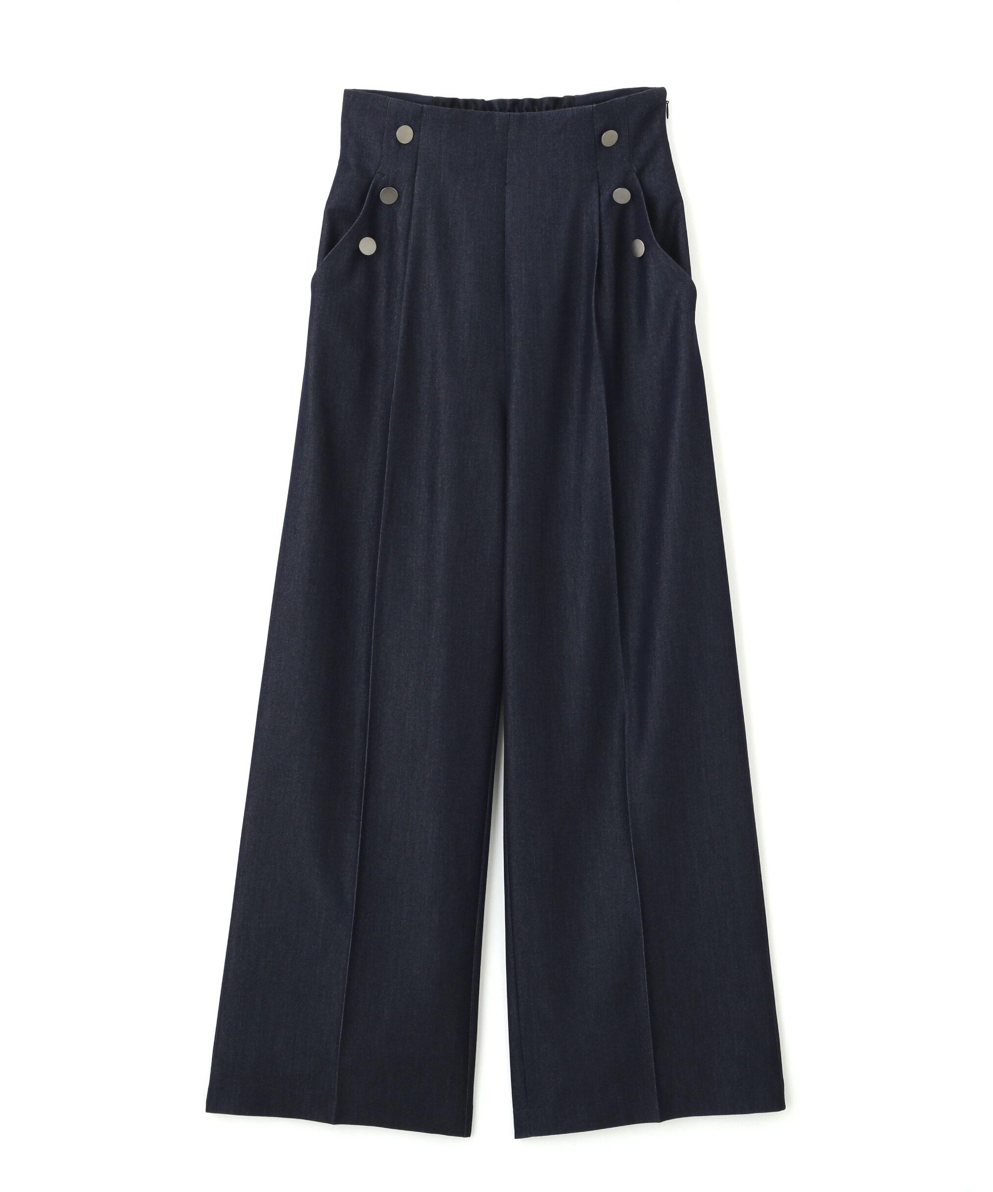  「メタル釦ワイドパンツ」|その他|