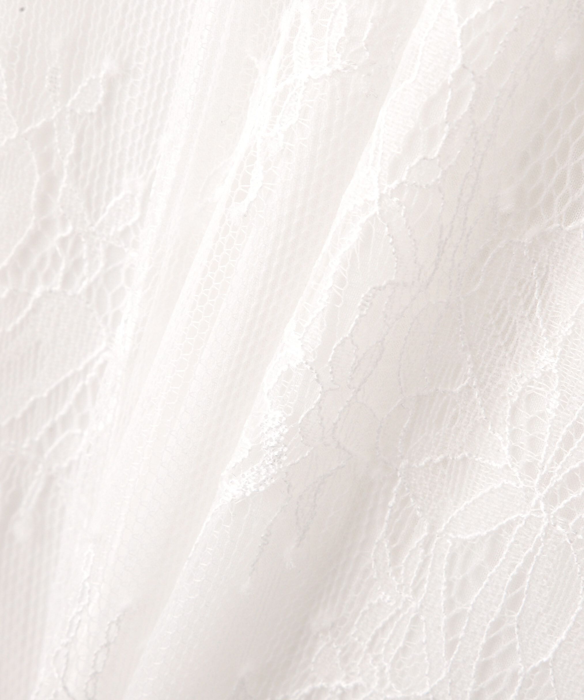  「ストレッチチュールレーストップス」|Tシャツ・カットソー|