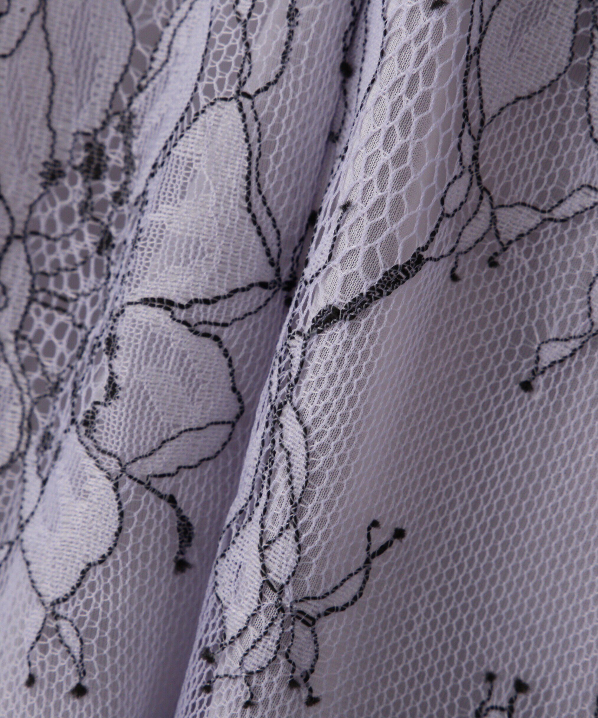  「ストレッチチュールレーストップス」|Tシャツ・カットソー|