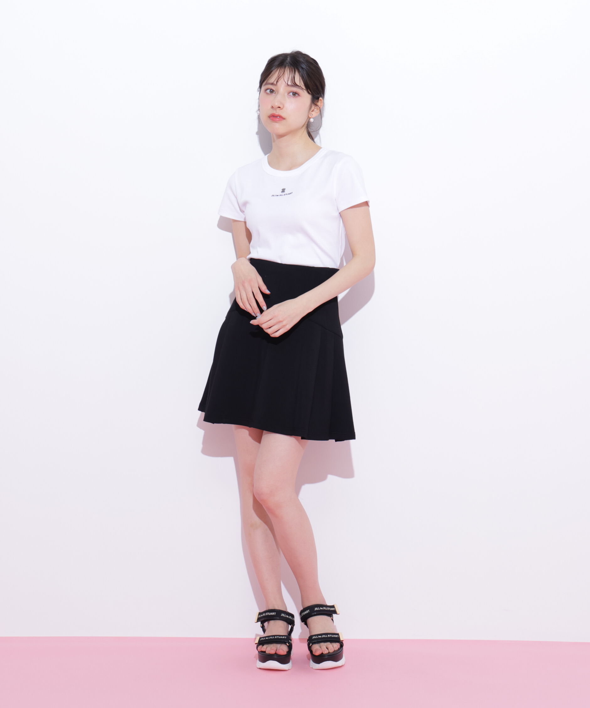  「コンパクトワンポイントロゴTシャツ」|Tシャツ・カットソー|