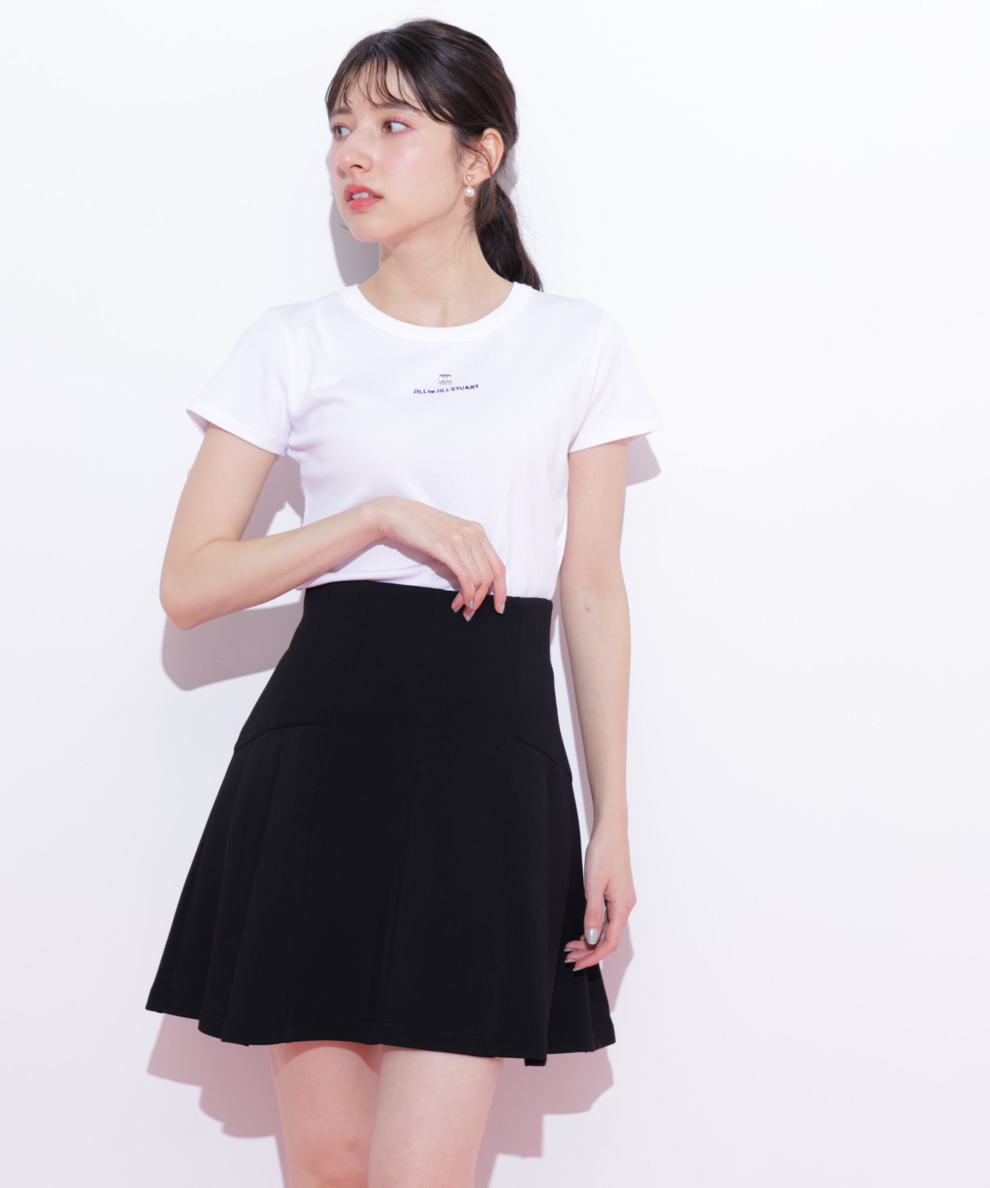  「コンパクトワンポイントロゴTシャツ」|Tシャツ・カットソー|