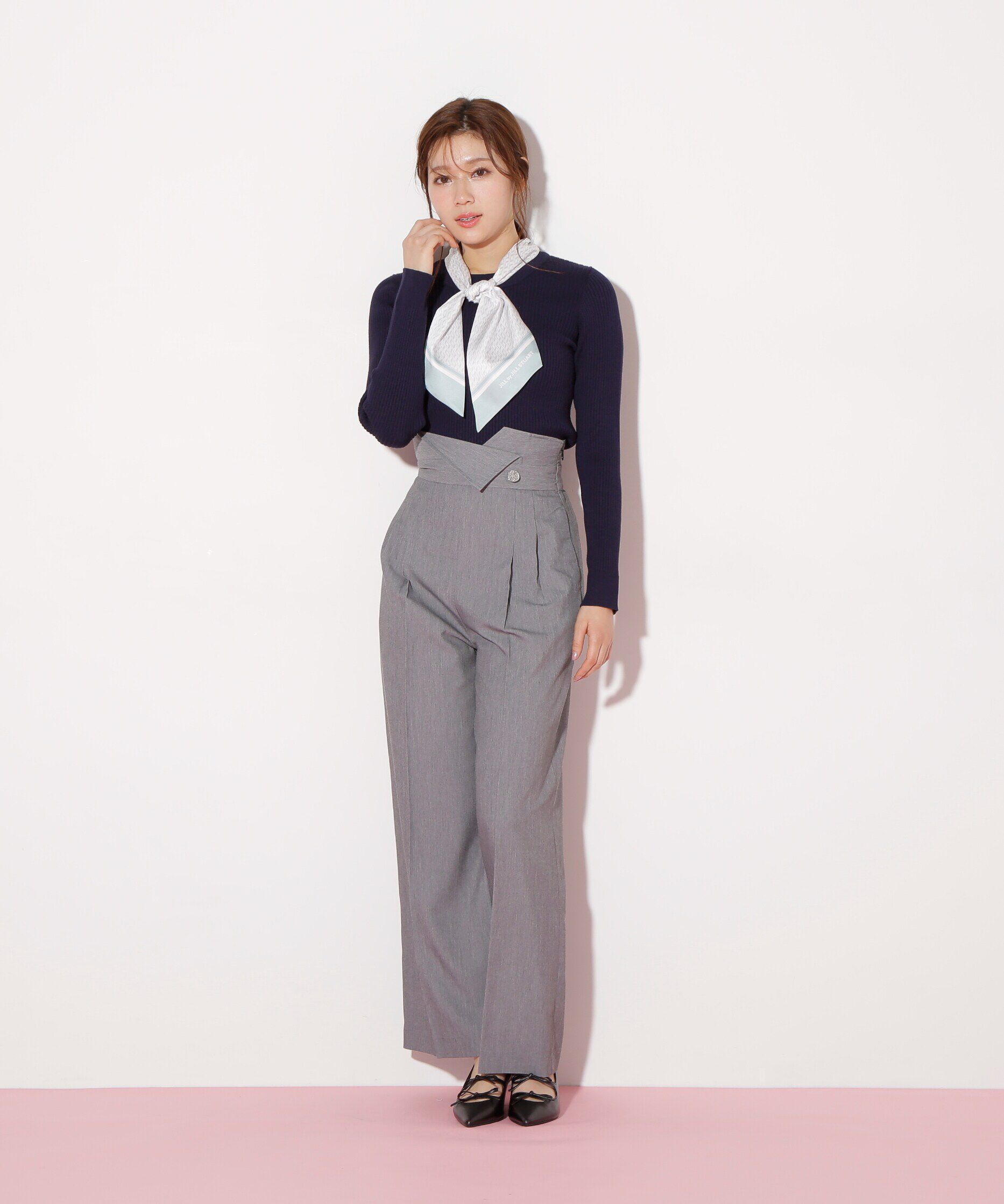  「アシメウエストメタル釦パンツ」|その他|