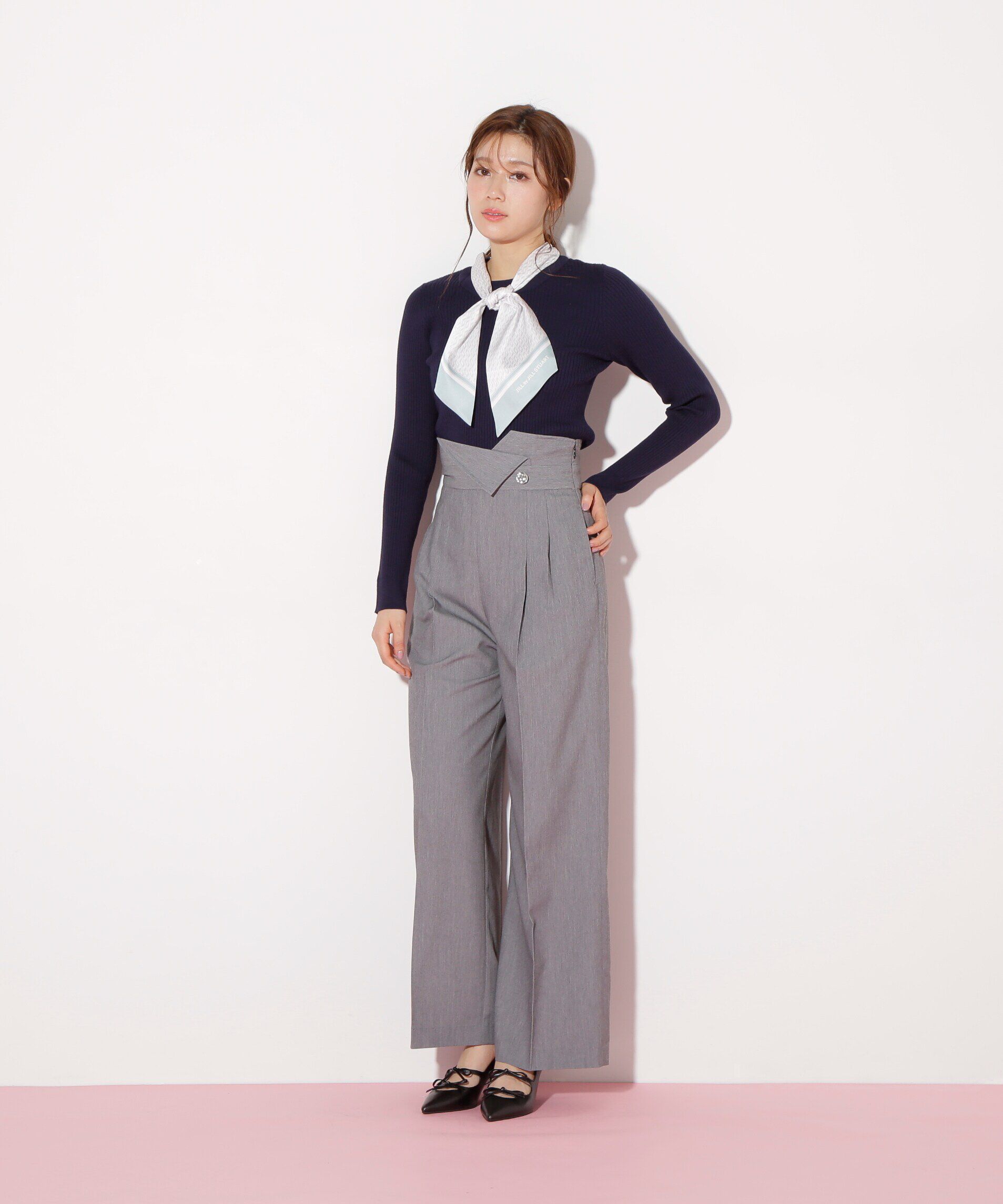  「アシメウエストメタル釦パンツ」|その他|