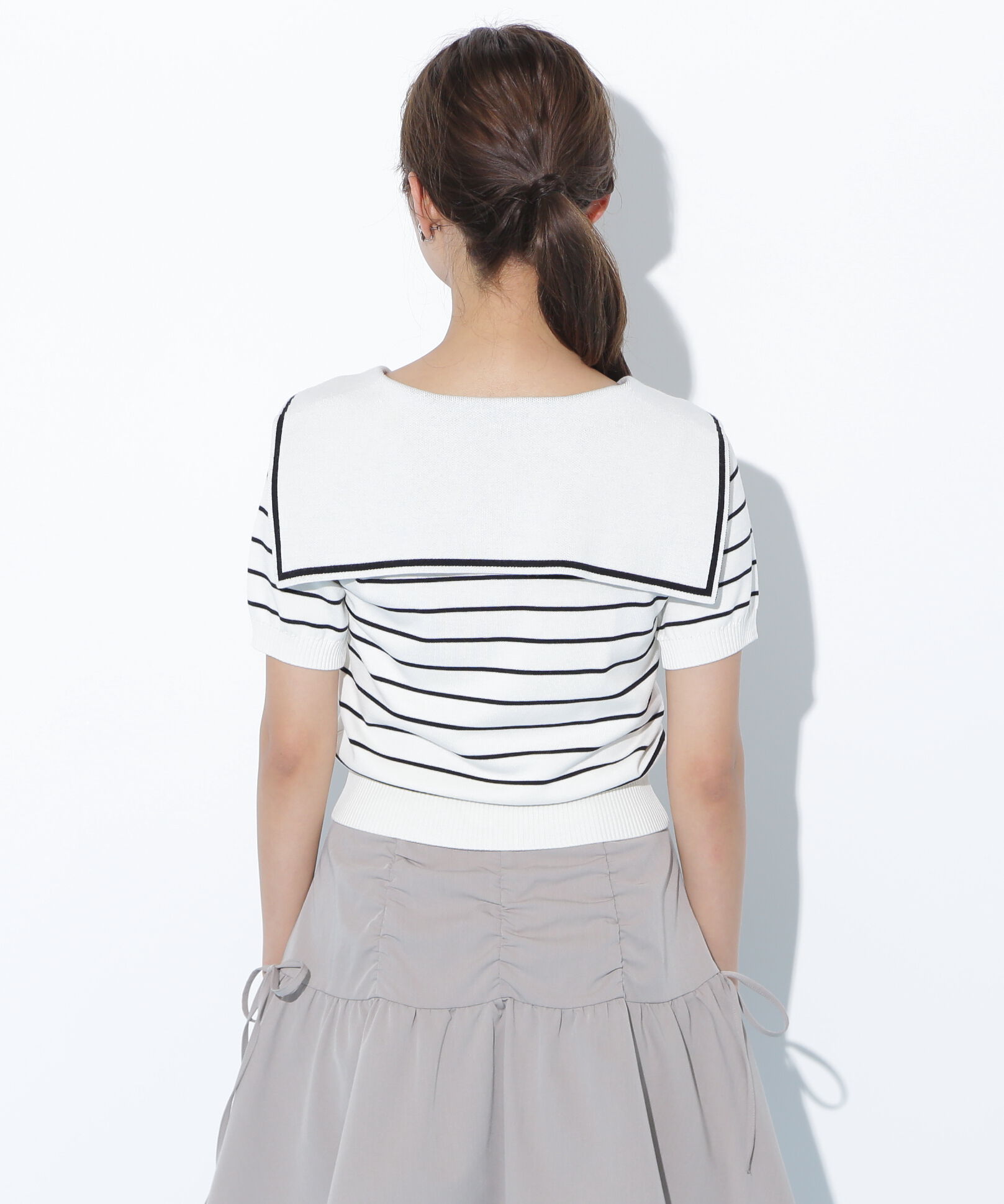  「セーラーカラーニット」|ニット・セーター|