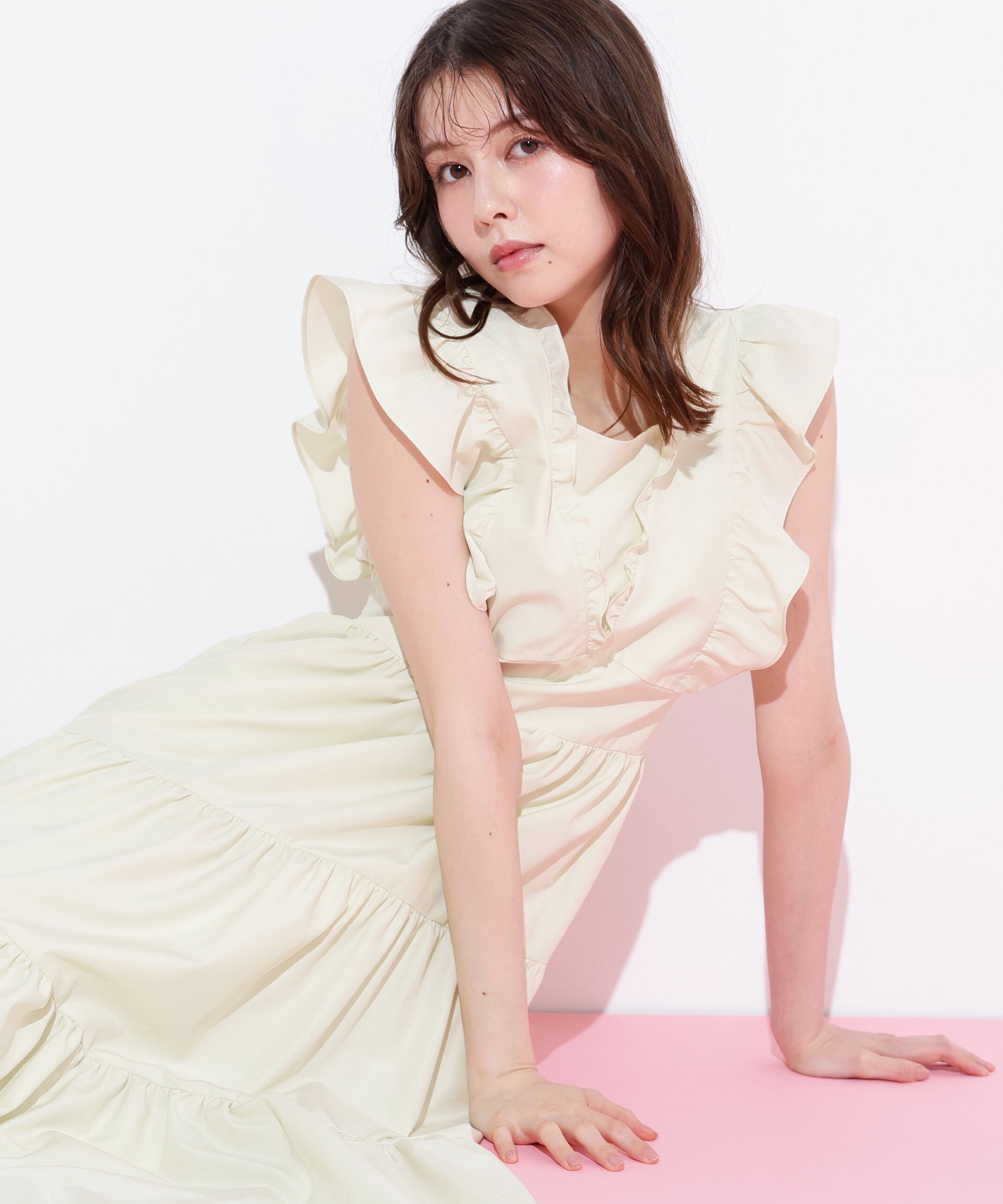  「ティアードワンピース」|ワンピース|