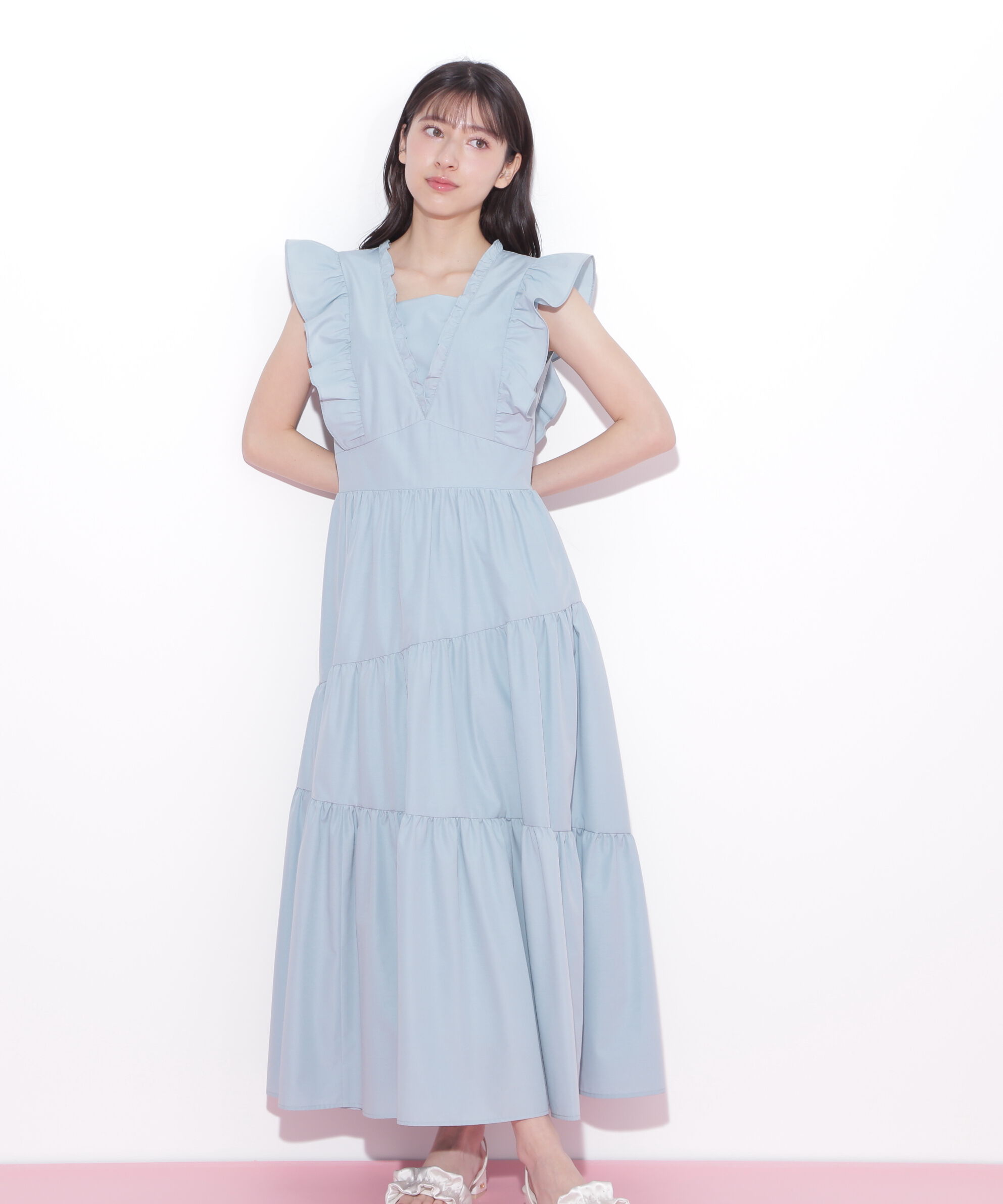  「ティアードワンピース」|ワンピース|