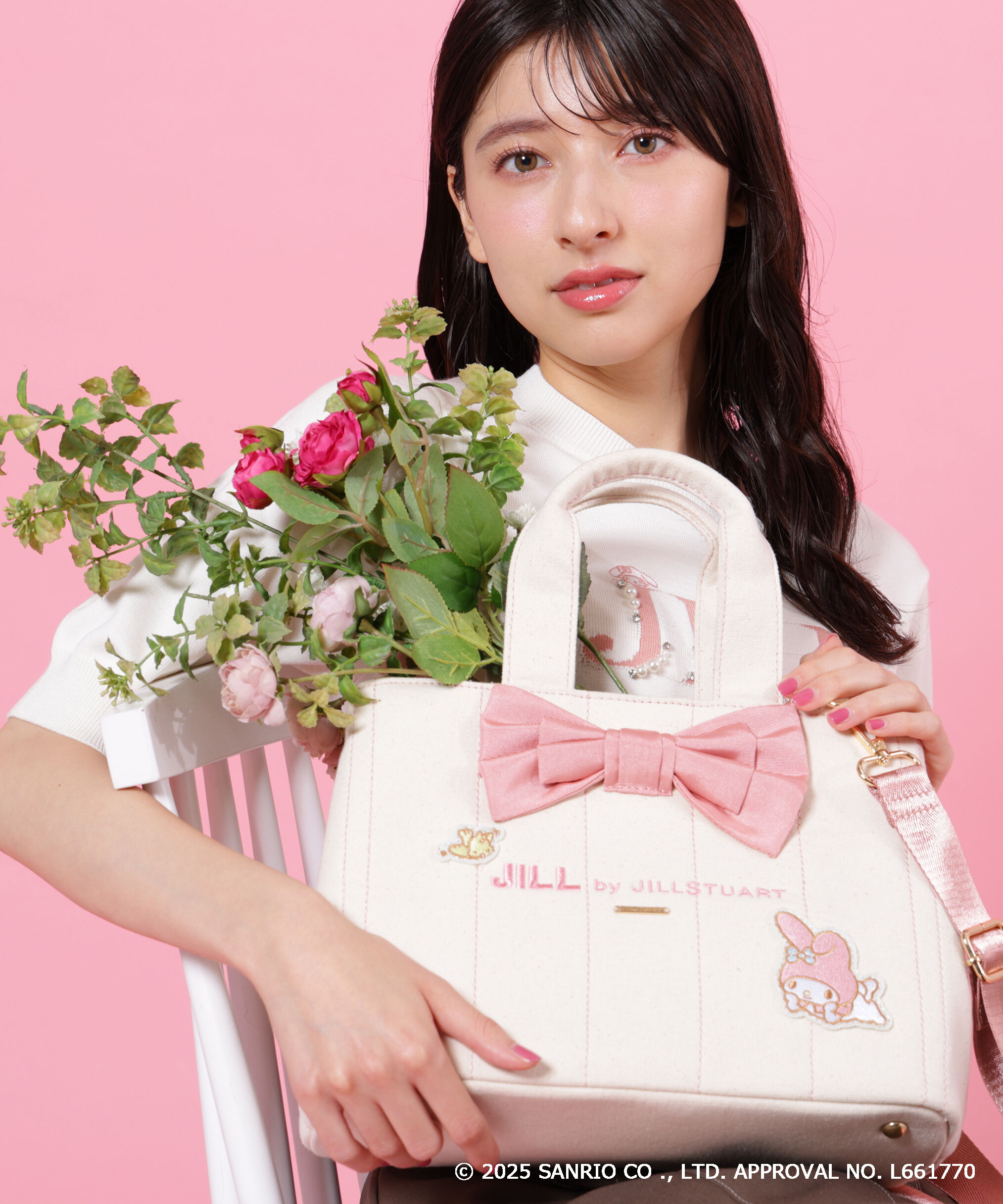  「マイメロディ&times;リボンステッチトートバッグ」|その他|