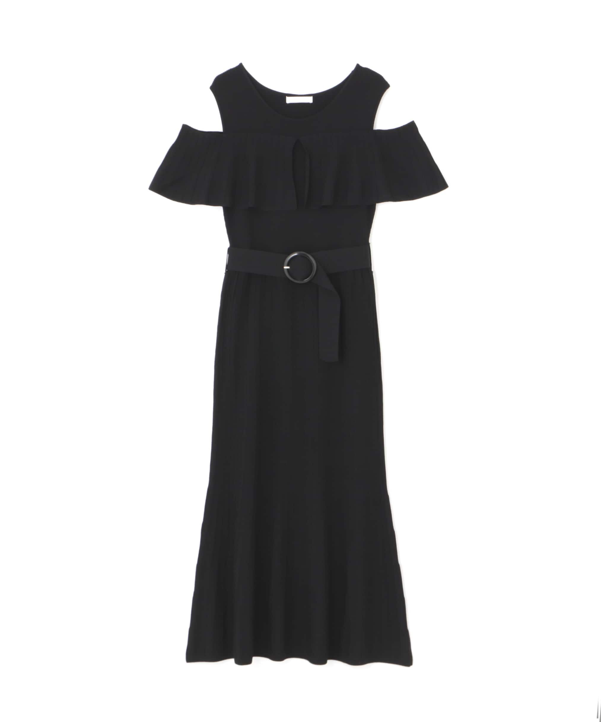 PROPORTION BODY DRESSING「オープンショルダーマーメイドニットワンピース」|ワンピース|