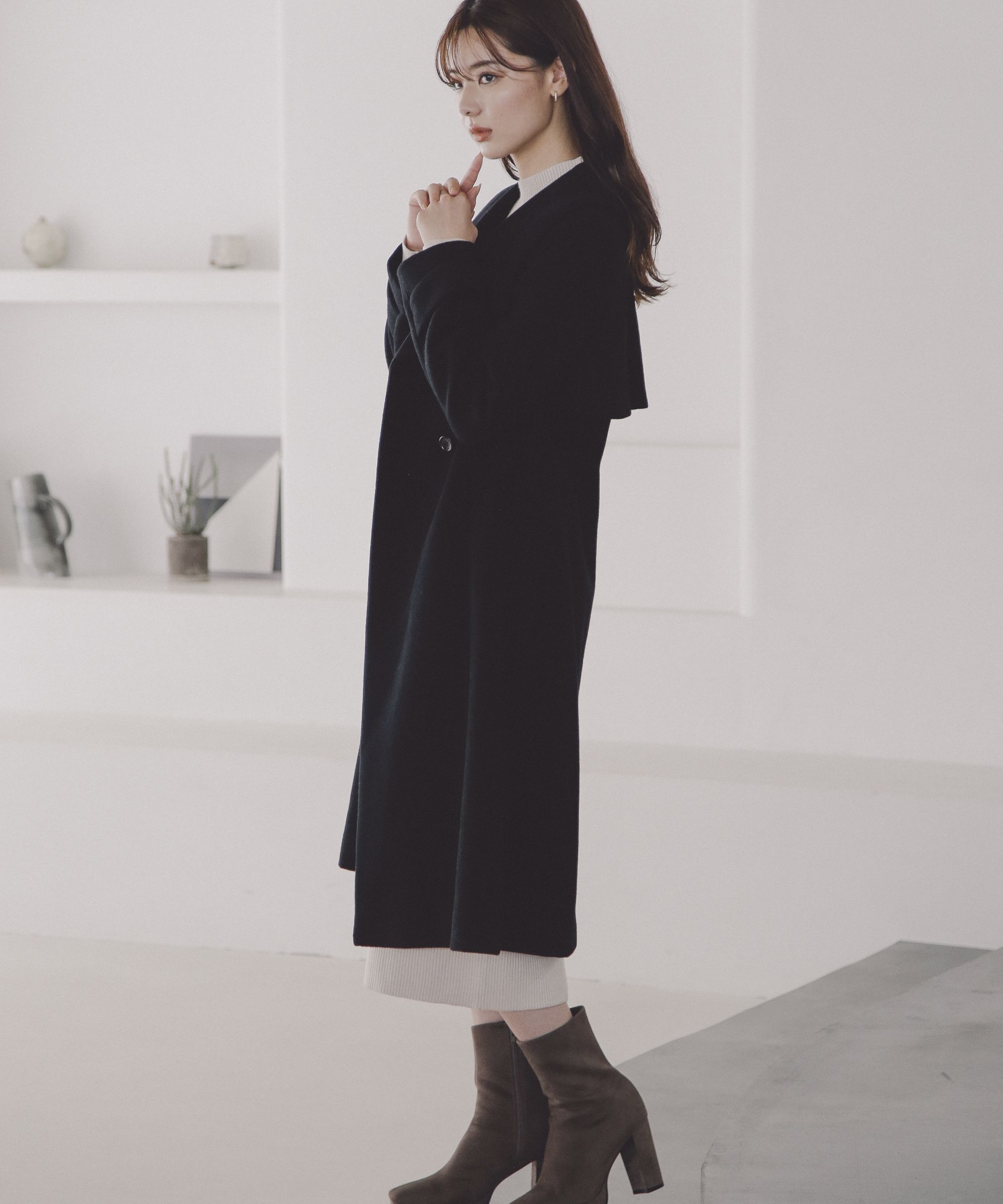 PROPORTION BODY DRESSING「ビッグカラーコート/23AW」|その他|