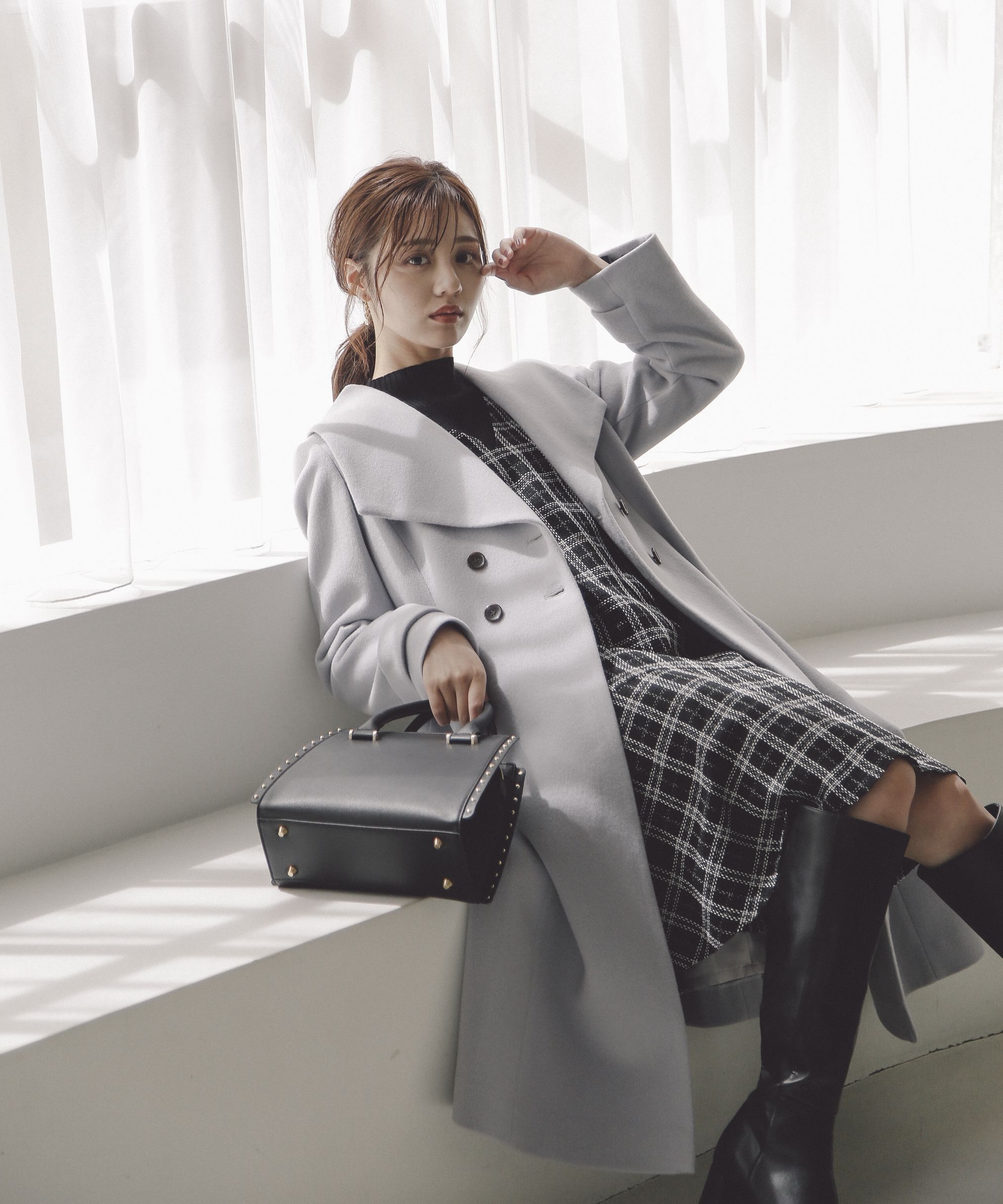 PROPORTION BODY DRESSING「ビッグカラーコート/23AW」|その他|