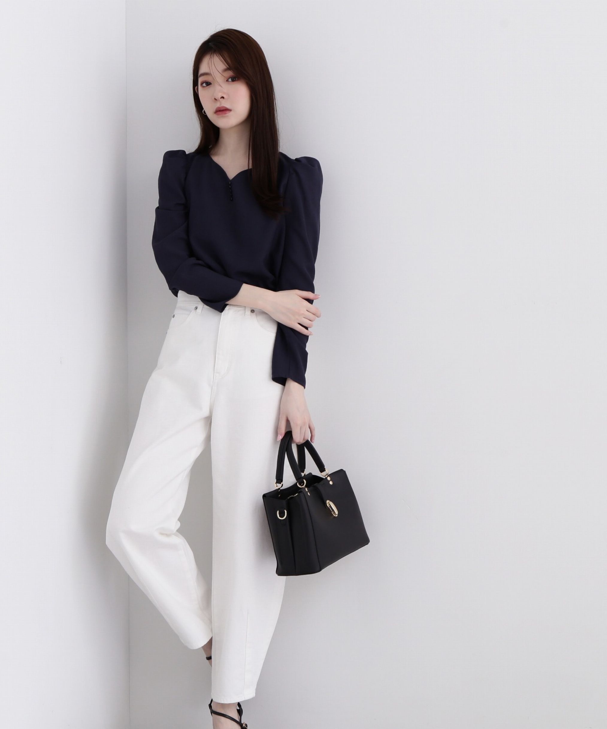 PROPORTION BODY DRESSING「ハートカットシアーブラウス」|シャツ・ブラウス|