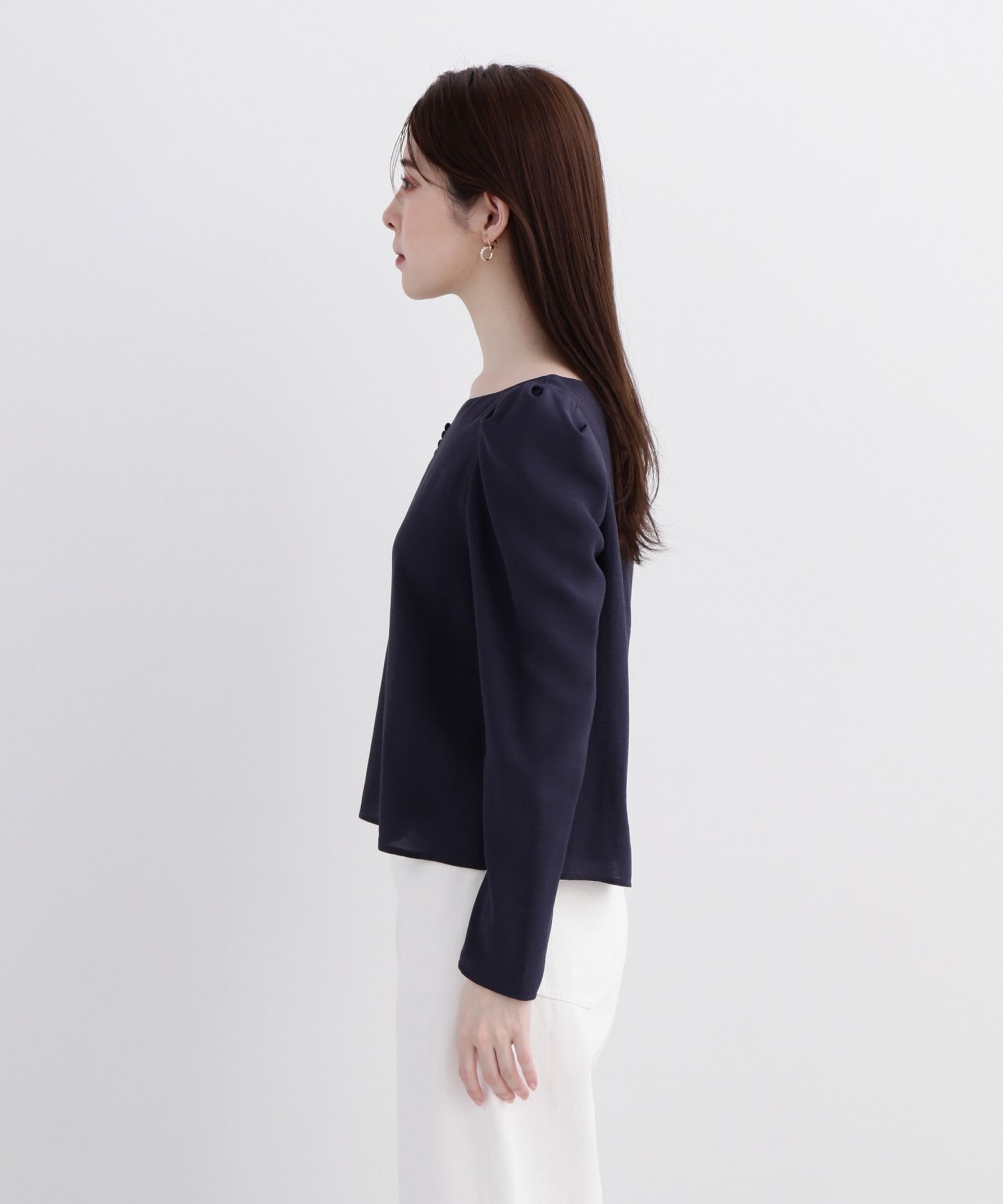 PROPORTION BODY DRESSING「ハートカットシアーブラウス」|シャツ・ブラウス|