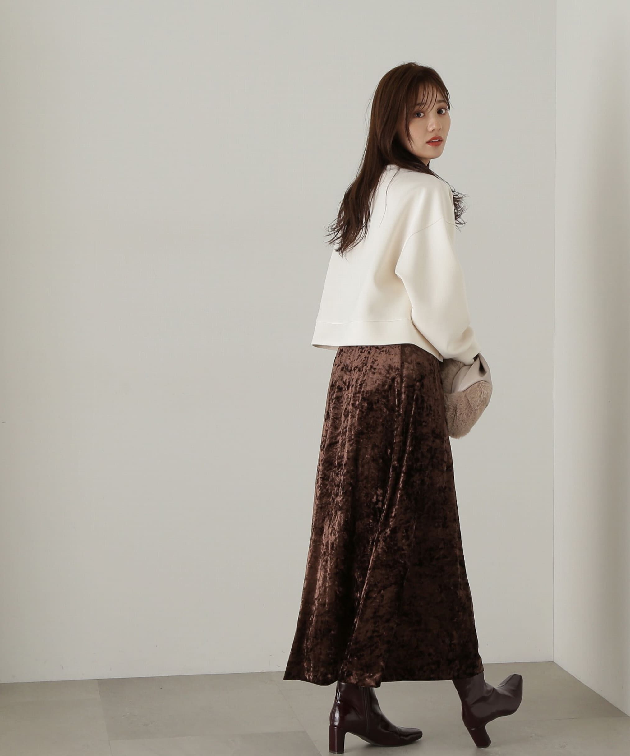 PROPORTION BODY DRESSING「ダンボールニット刺繍プルオーバー　24AW」|Tシャツ・カットソー|