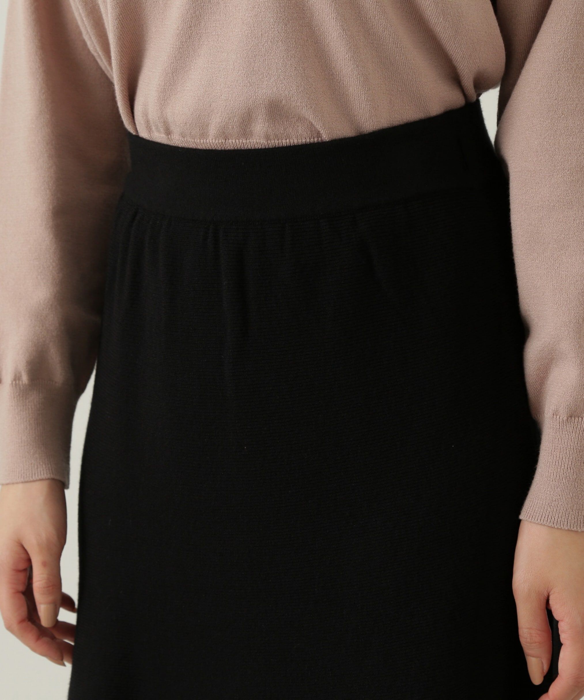 PROPORTION BODY DRESSING「バイカラーパールニットセットアップ」|ワンピース|