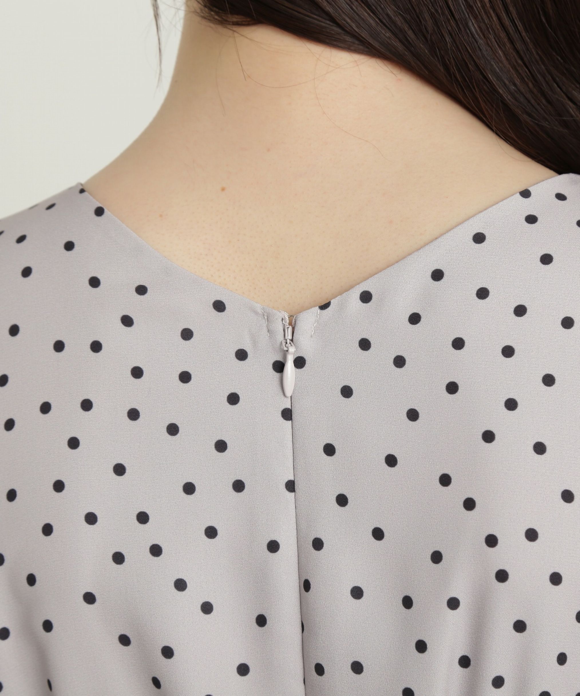 PROPORTION BODY DRESSING「リボン付きドット柄ワンピース」|ワンピース|