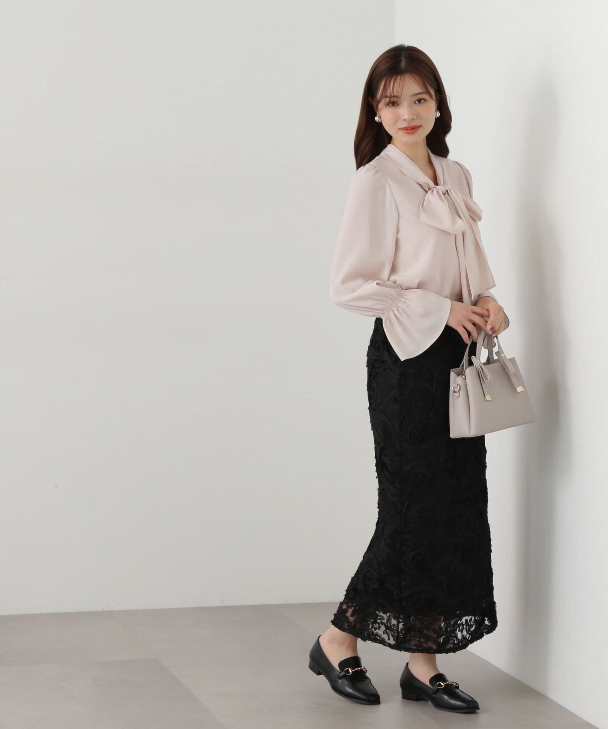 PROPORTION BODY DRESSING「3Dレースタイトスカート」|スカート|