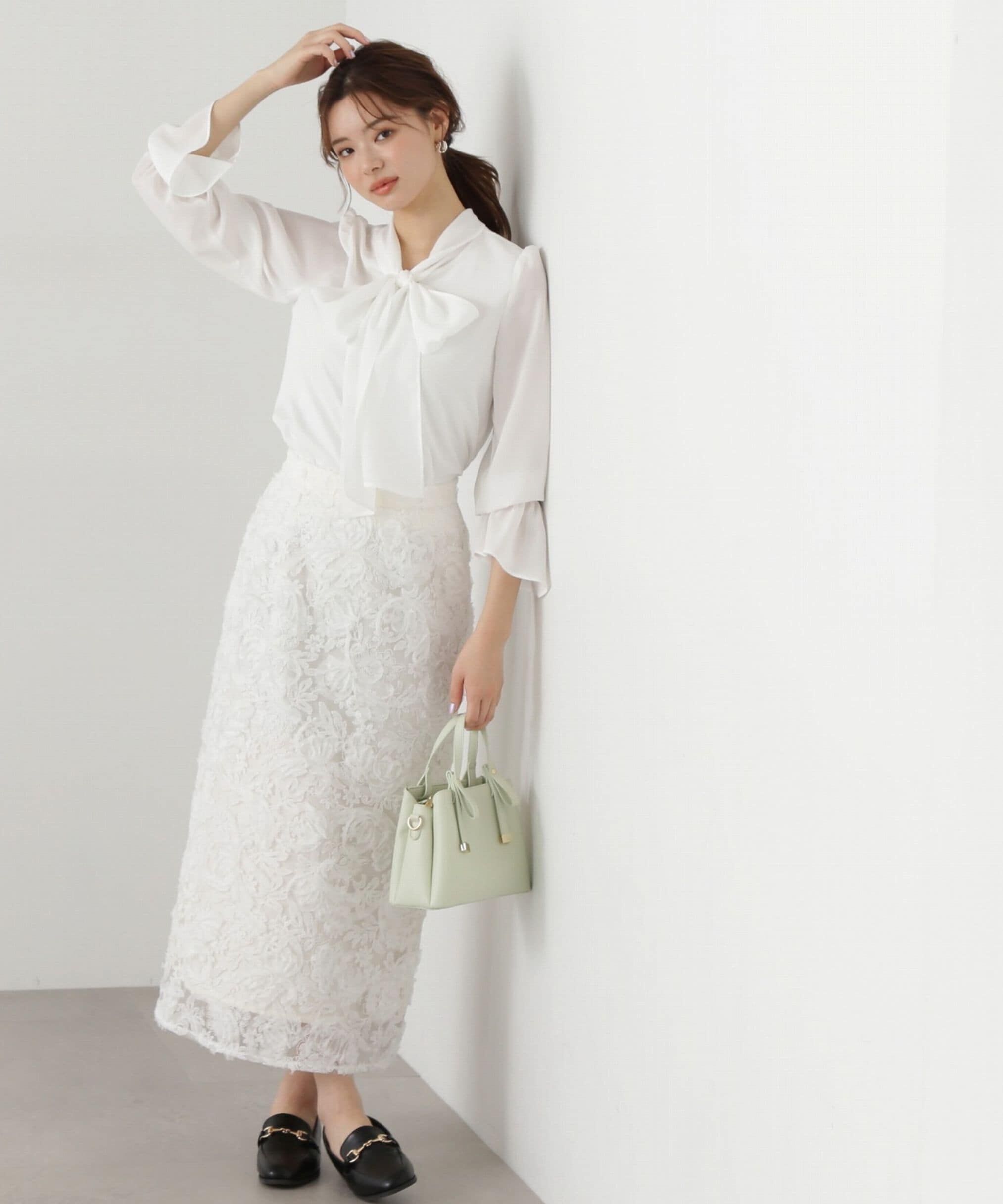 PROPORTION BODY DRESSING「3Dレースタイトスカート」|スカート|