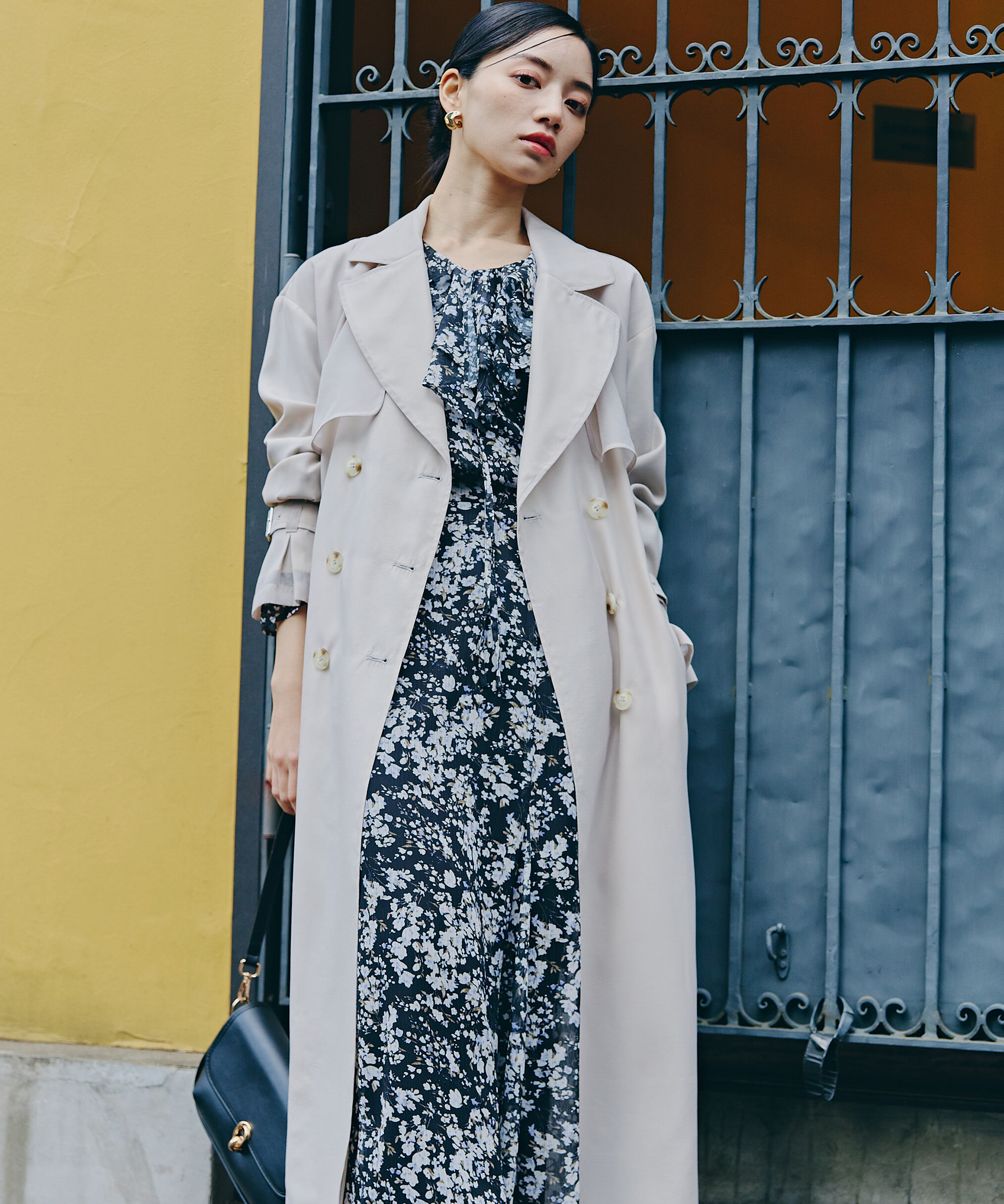 PROPORTION BODY DRESSING「シアートレンチコート」|その他|ベージュ