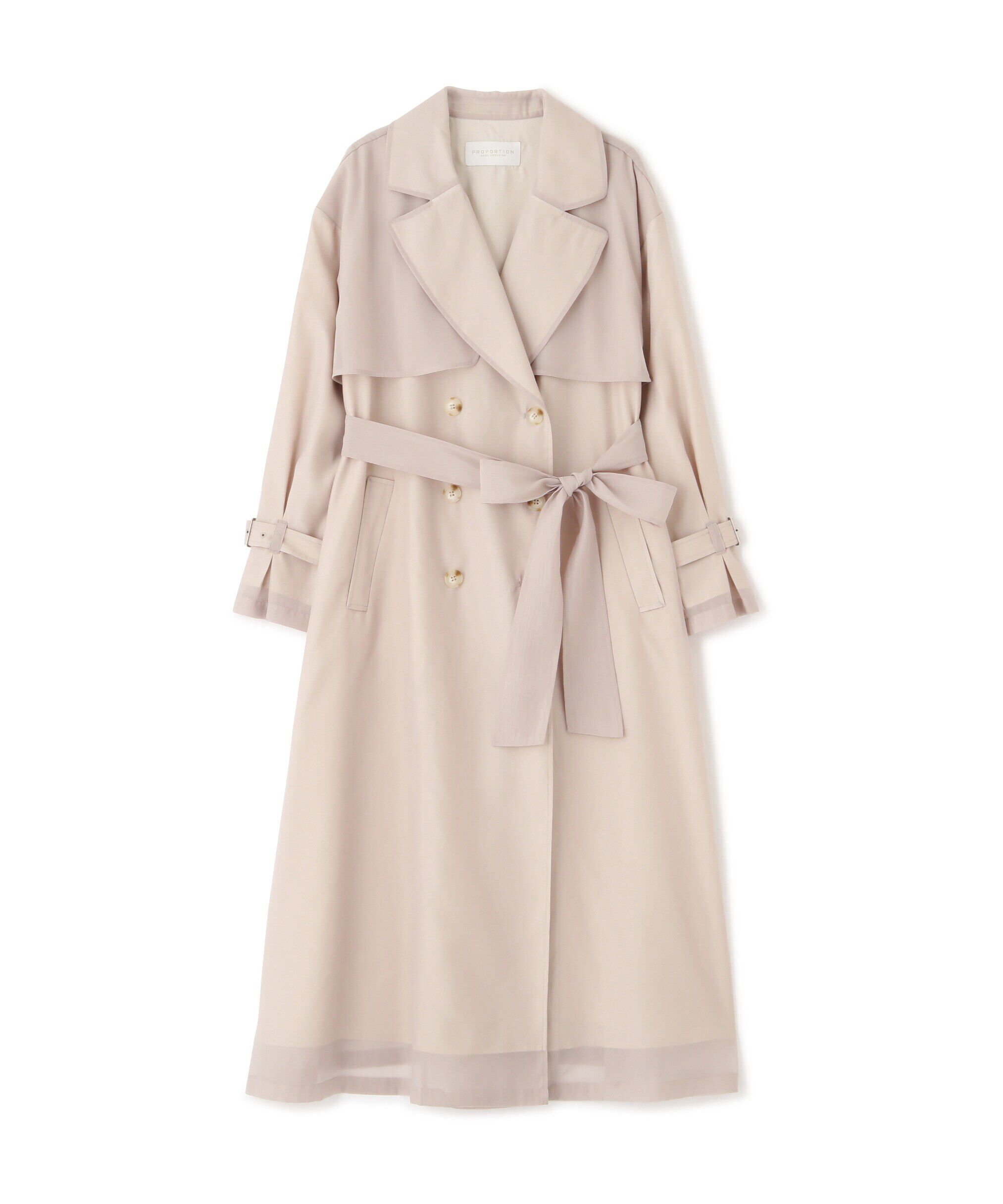 PROPORTION BODY DRESSING「シアートレンチコート」|その他|