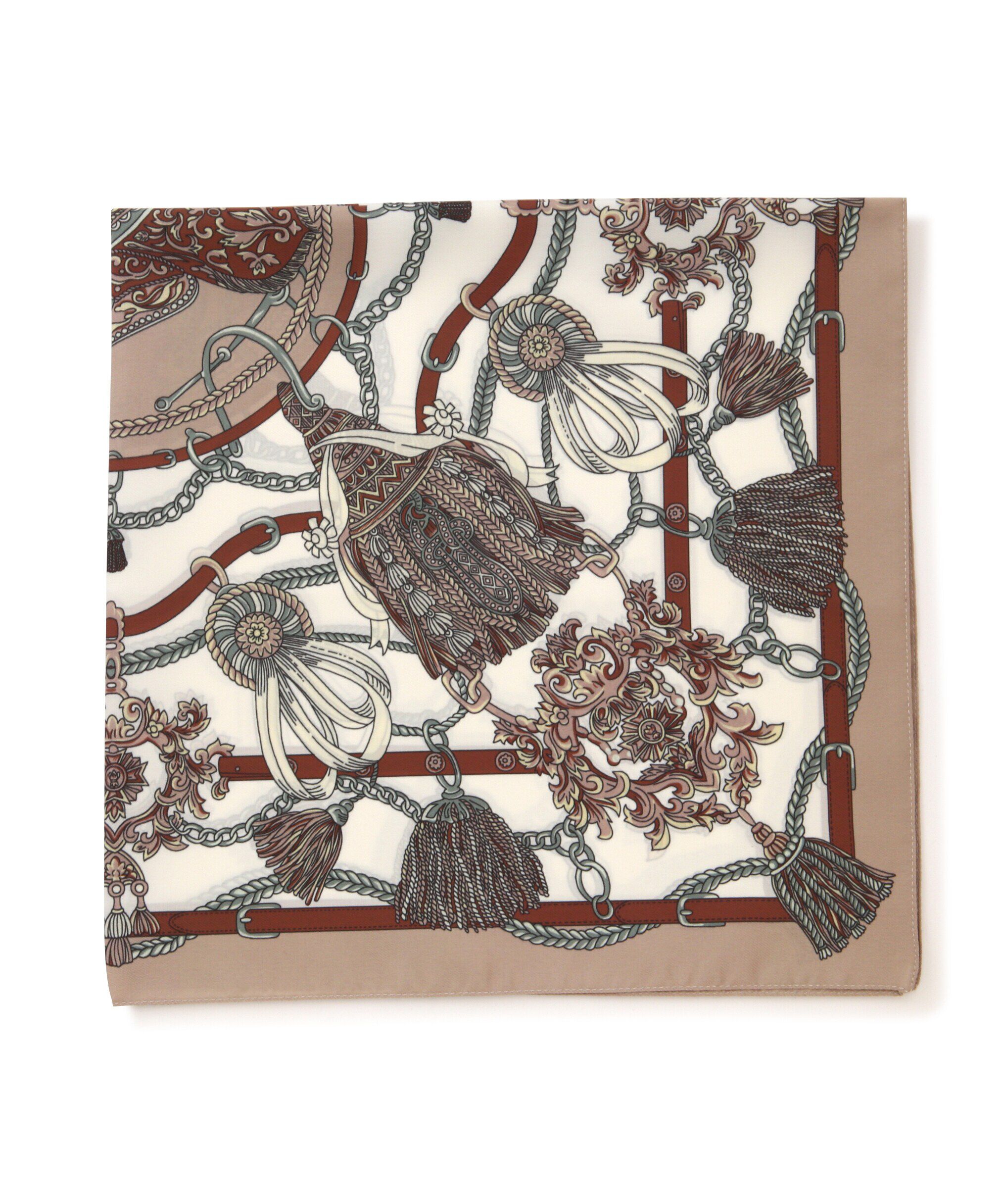 PROPORTION BODY DRESSING「タッセル柄スカーフ」|その他|ベージュ