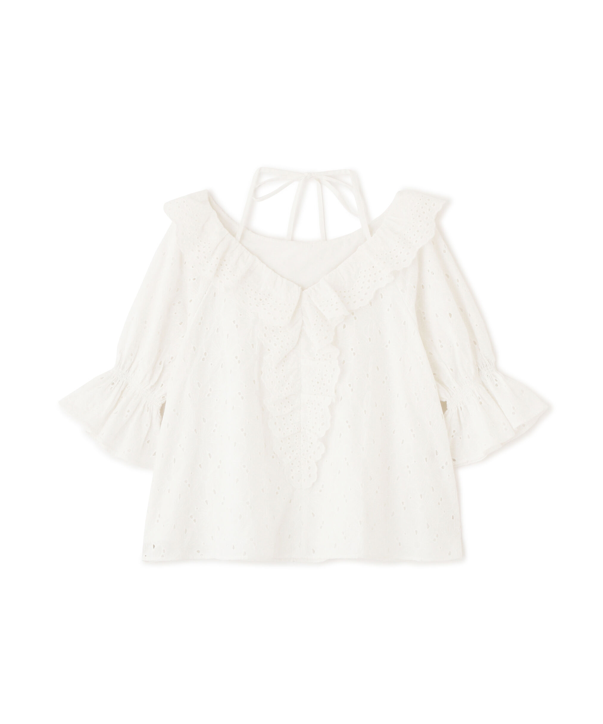 PROPORTION BODY DRESSING「カットワーク刺繍ブラウス」|シャツ・ブラウス|