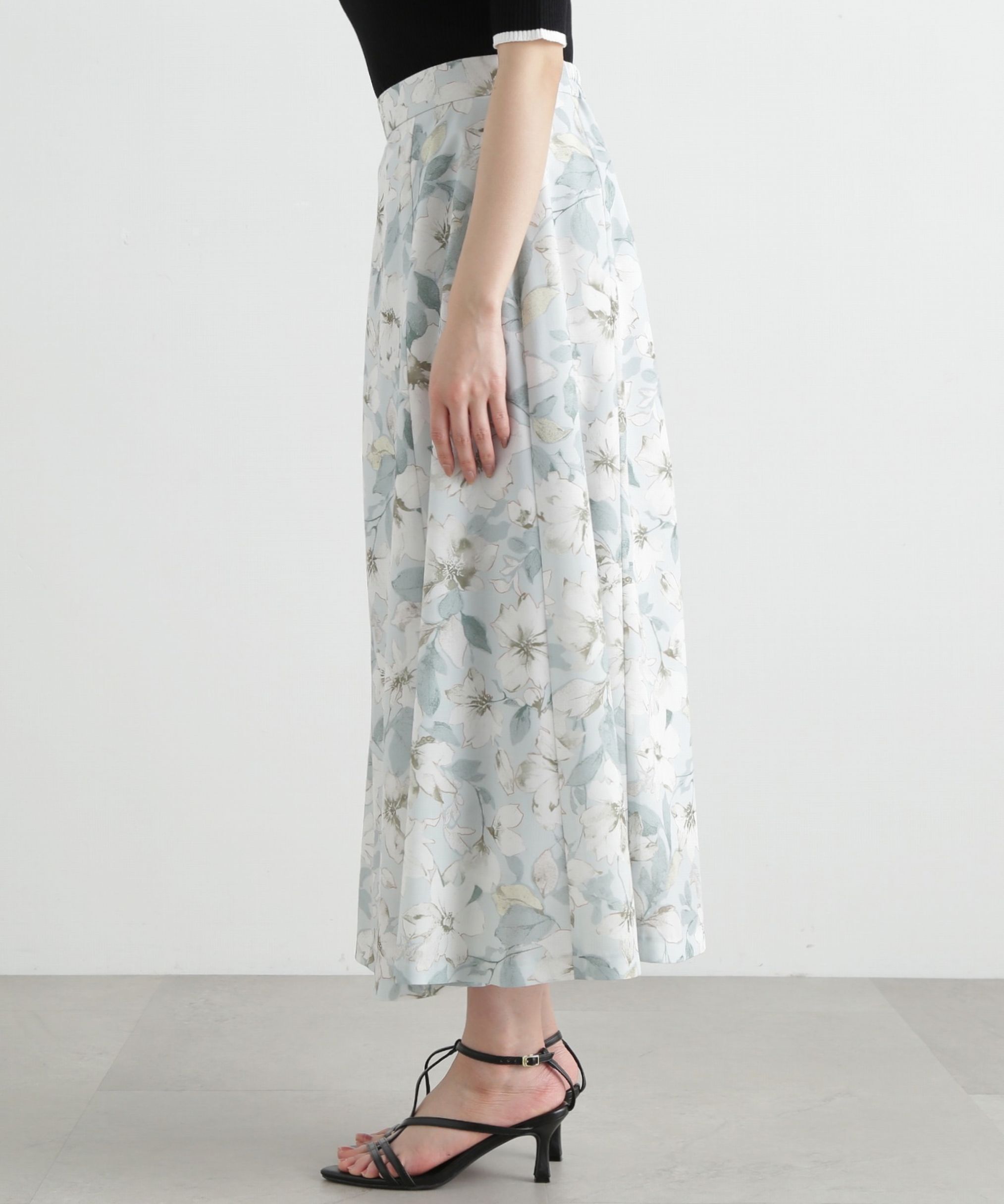 PROPORTION BODY DRESSING「ニュアンスフラワースカート」|スカート|