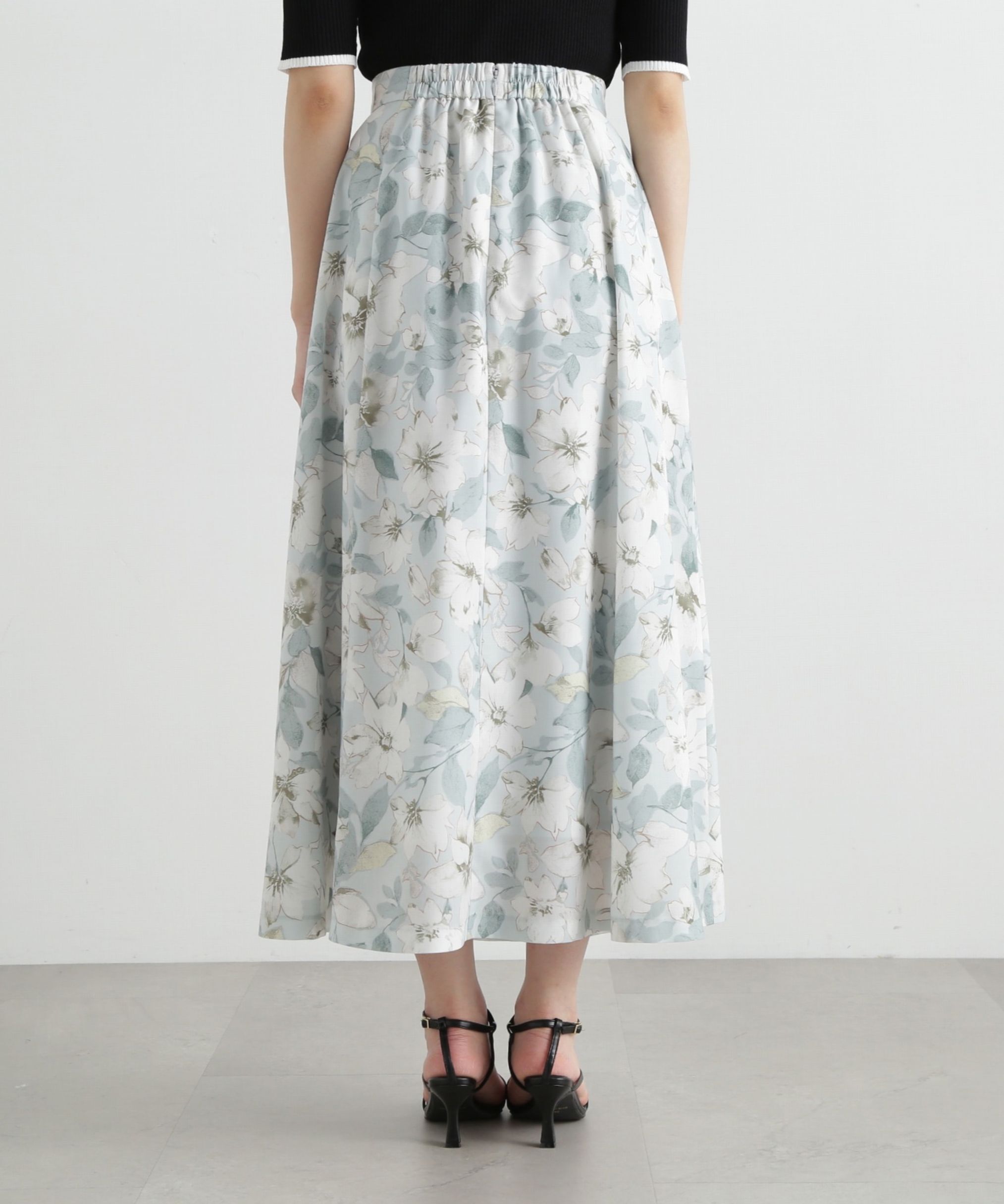 PROPORTION BODY DRESSING「ニュアンスフラワースカート」|スカート|