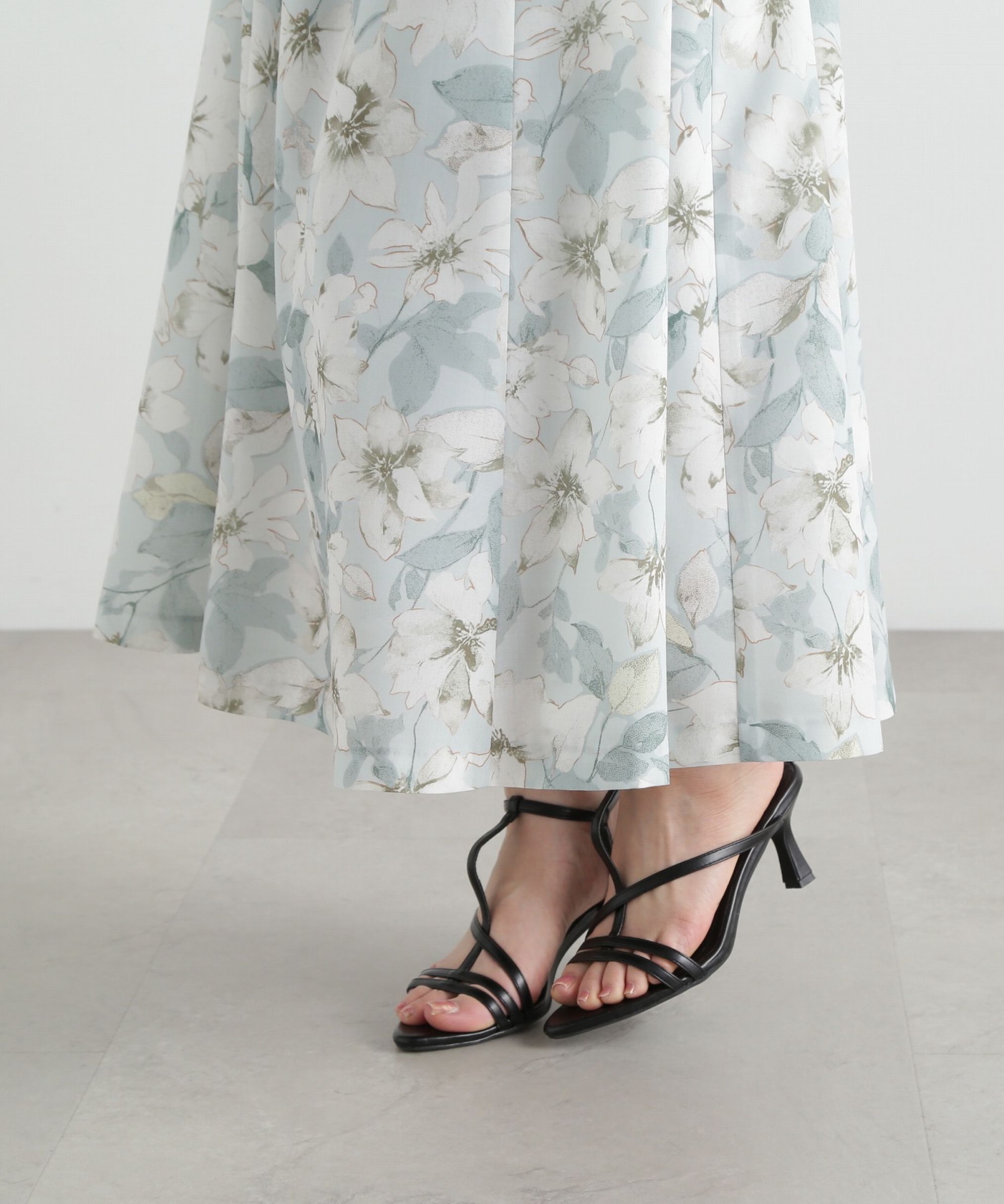 PROPORTION BODY DRESSING「ニュアンスフラワースカート」|スカート|