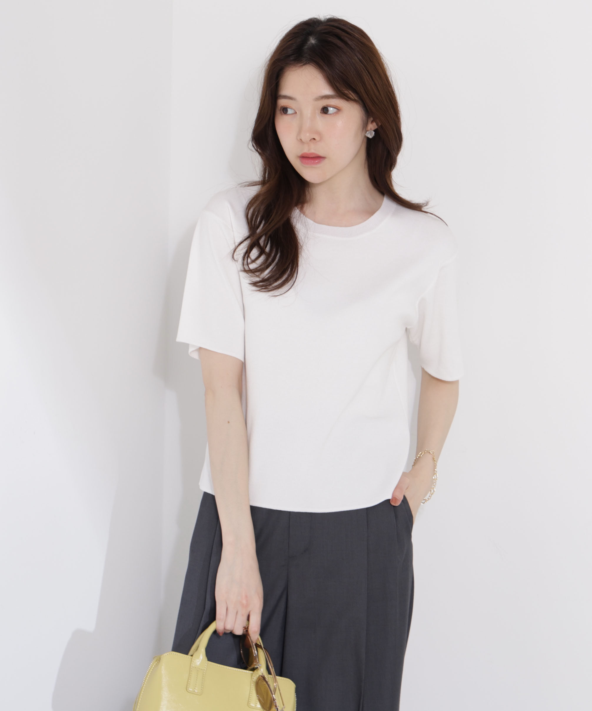 PROPORTION BODY DRESSING「総針Tニット」|ニット・セーター|