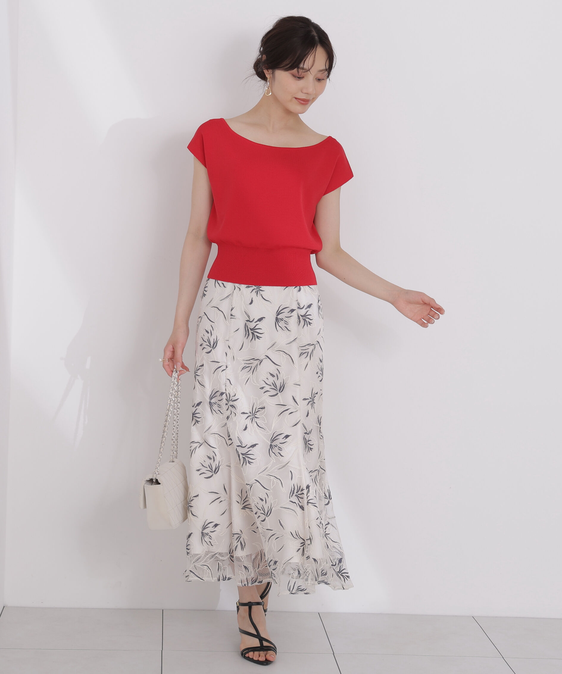 PROPORTION BODY DRESSING「デコルテ総針ニット」|ニット・セーター|