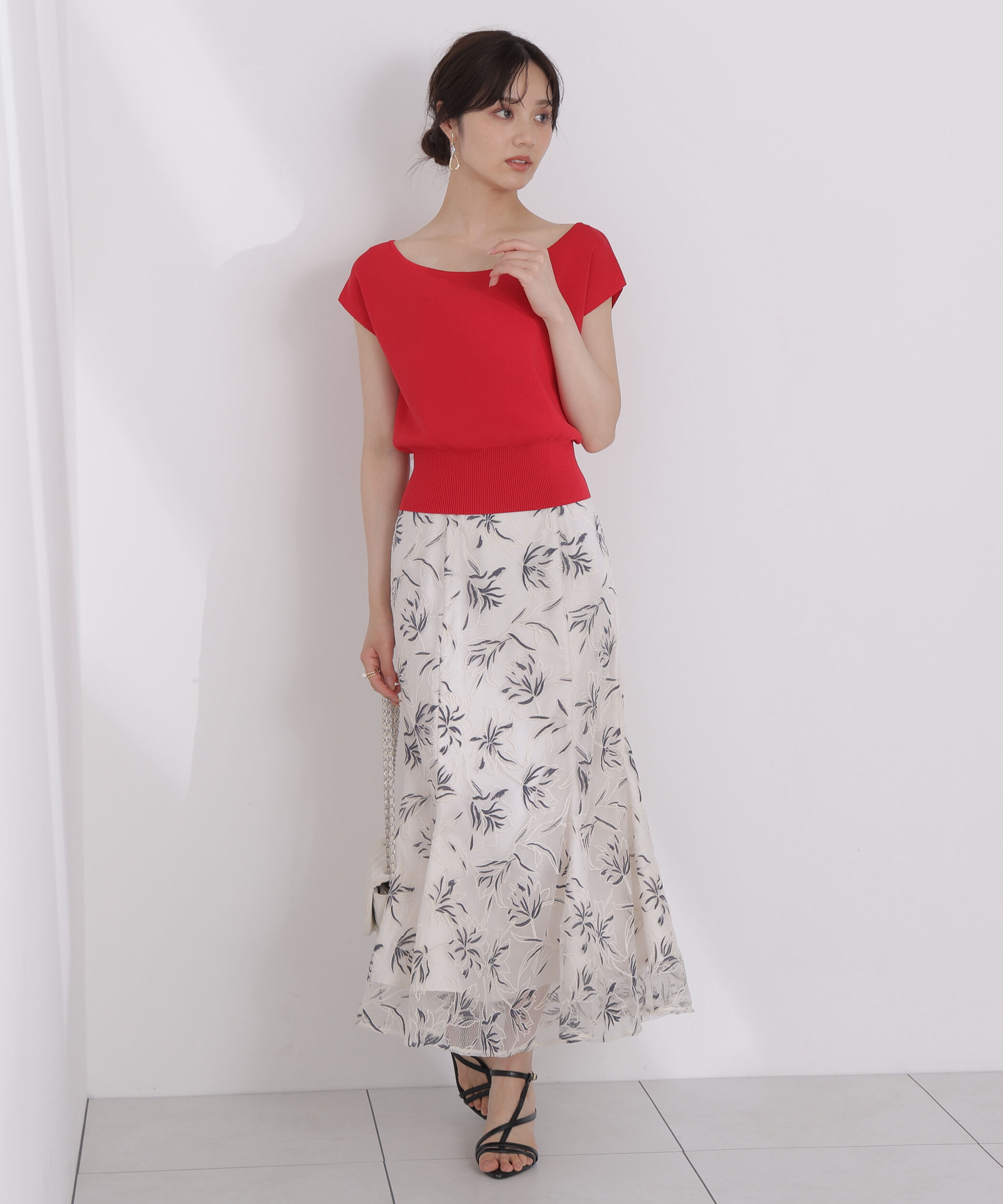 PROPORTION BODY DRESSING「デコルテ総針ニット」|ニット・セーター|