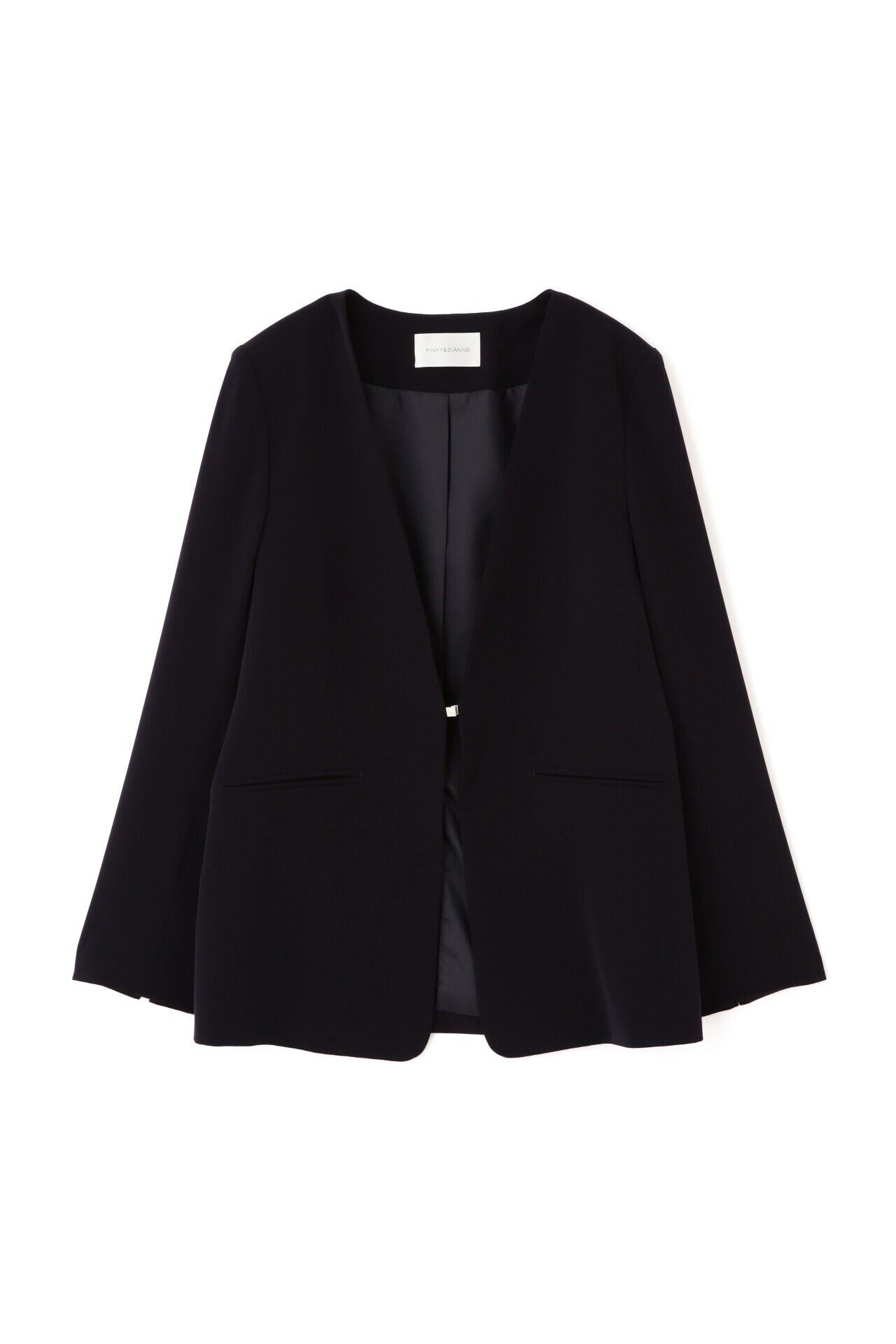  「◆ノーカラーフロントホックジャケット」|その他|