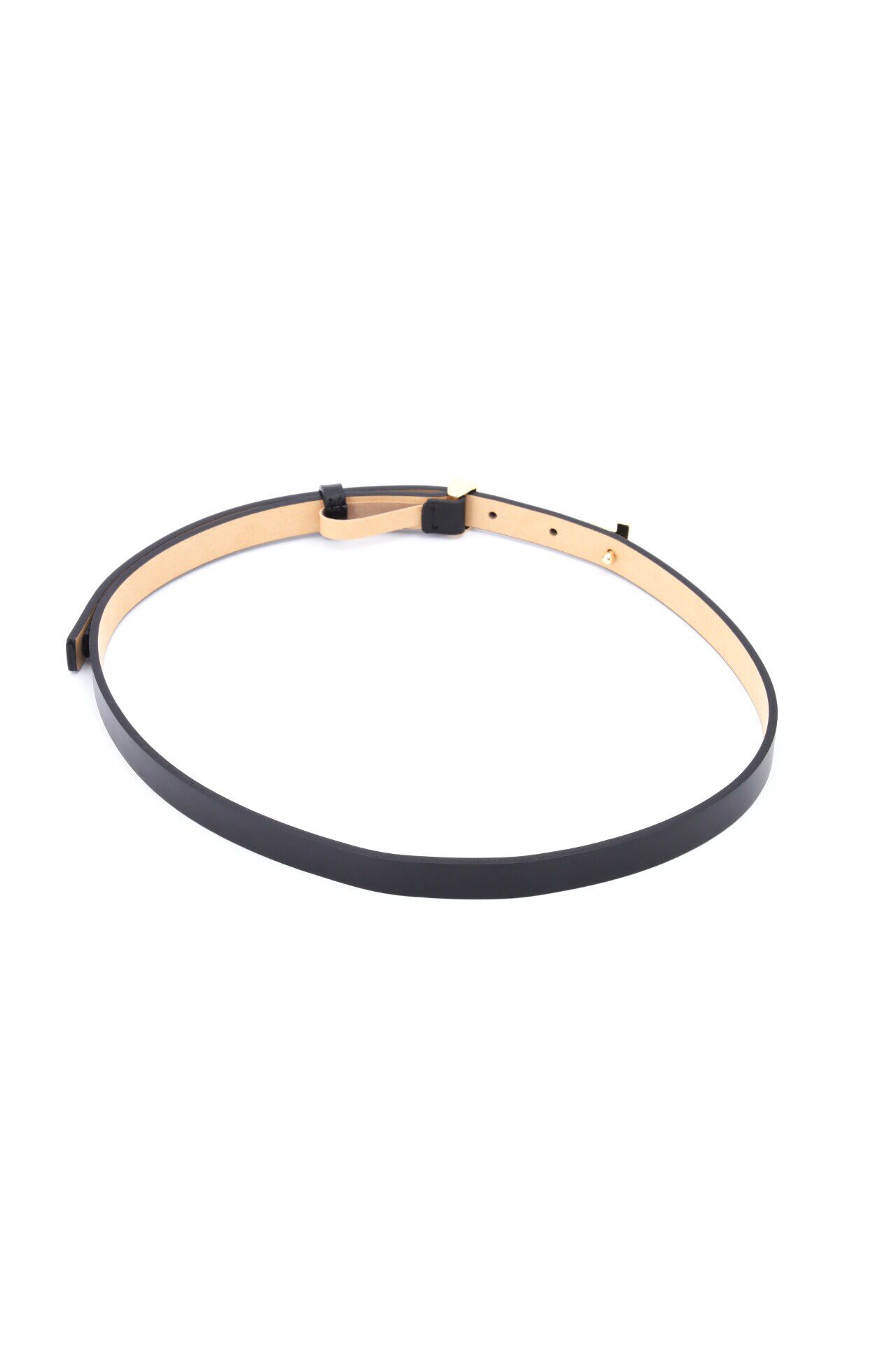  「Tバックル細ベルト」|ベルト|