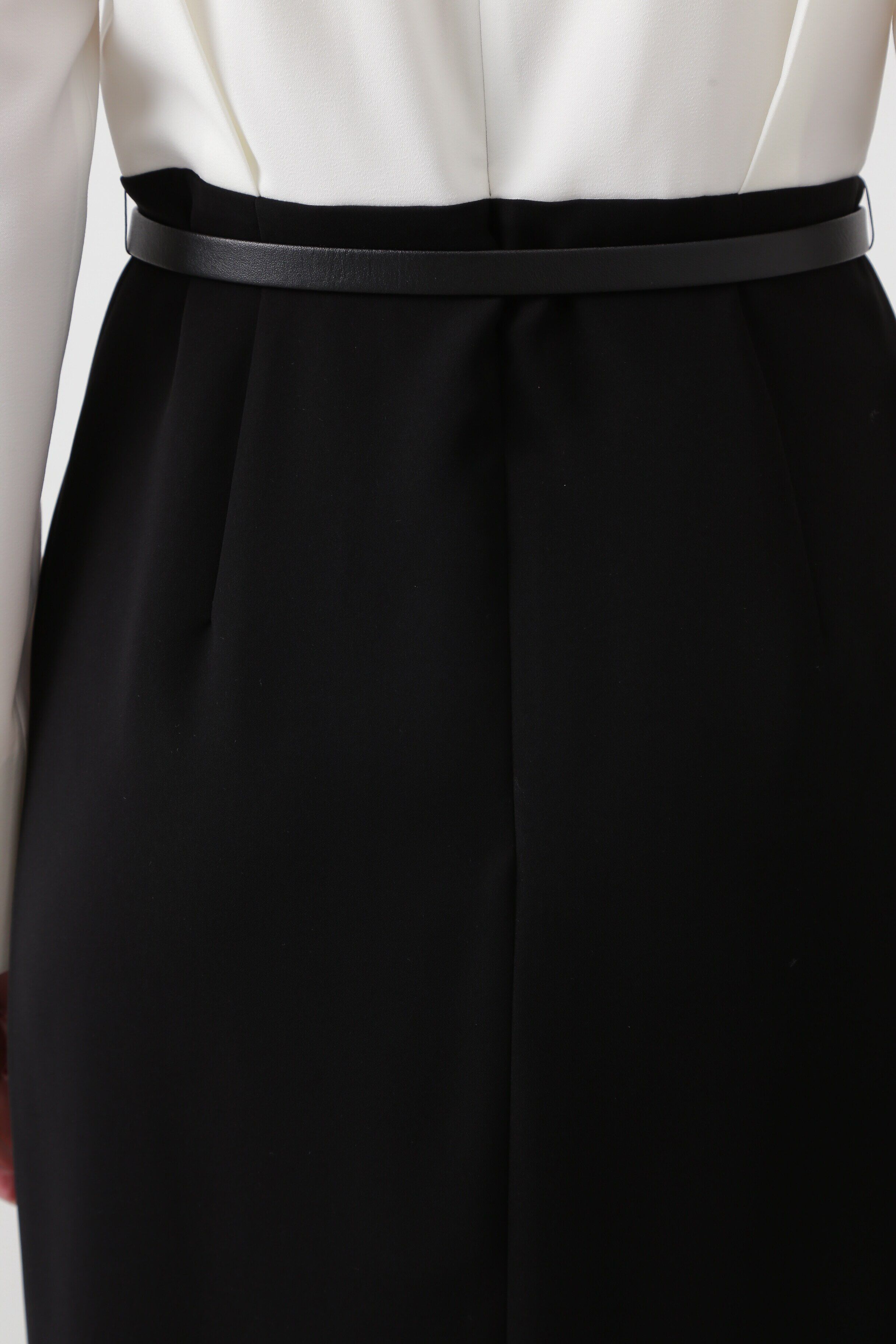  「◆バイカラーネックワンピース」|ワンピース|