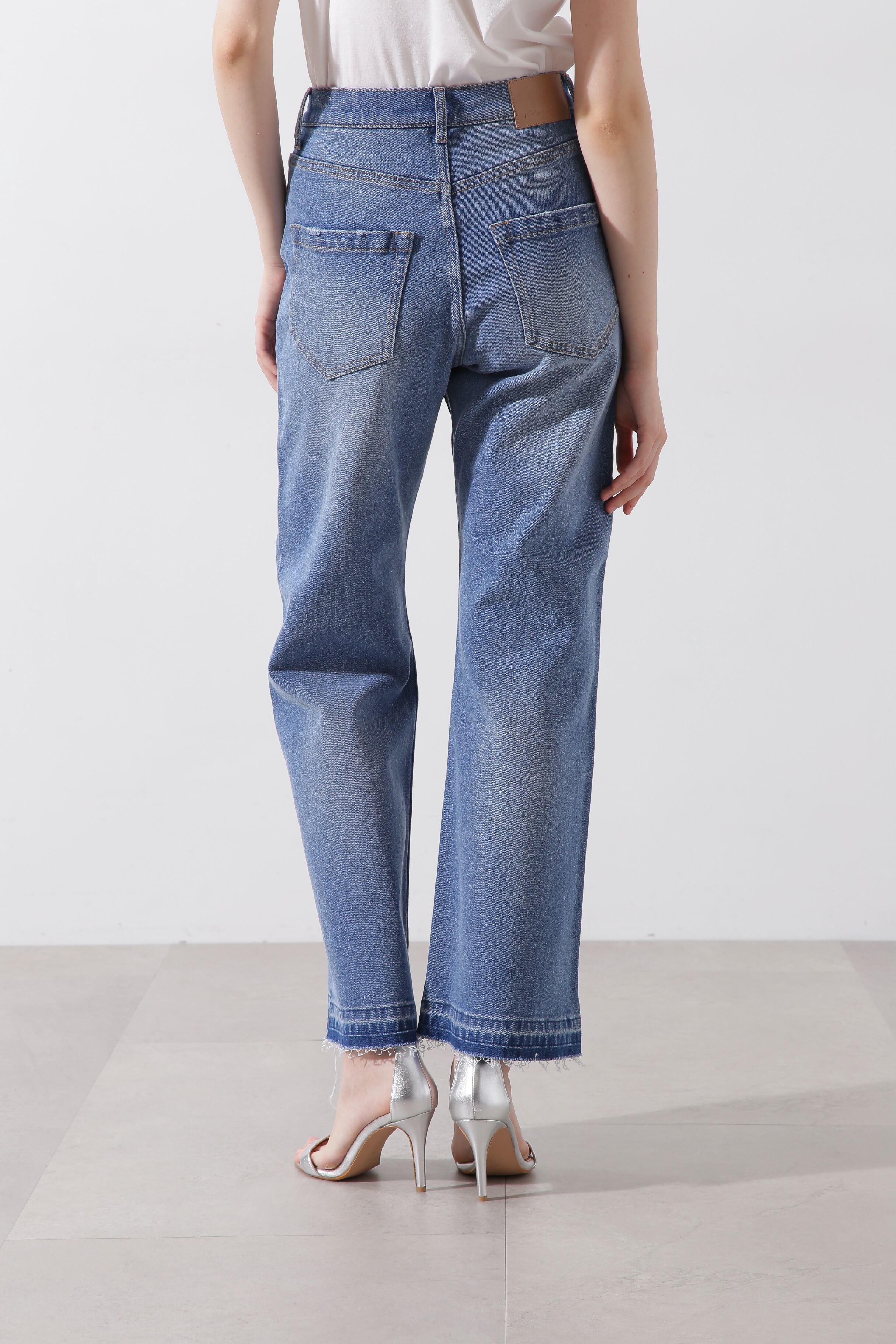  「セミワイドデニムパンツ」|その他|