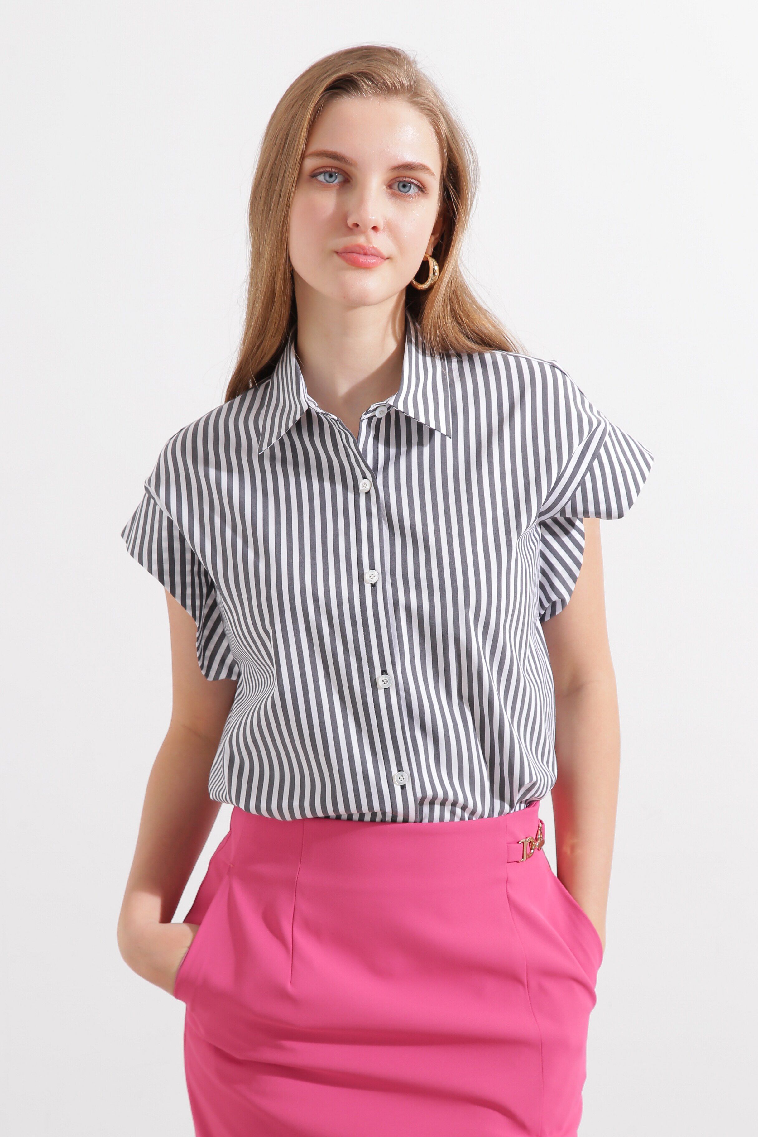  「◆ストライプシャツ」|シャツ・ブラウス|