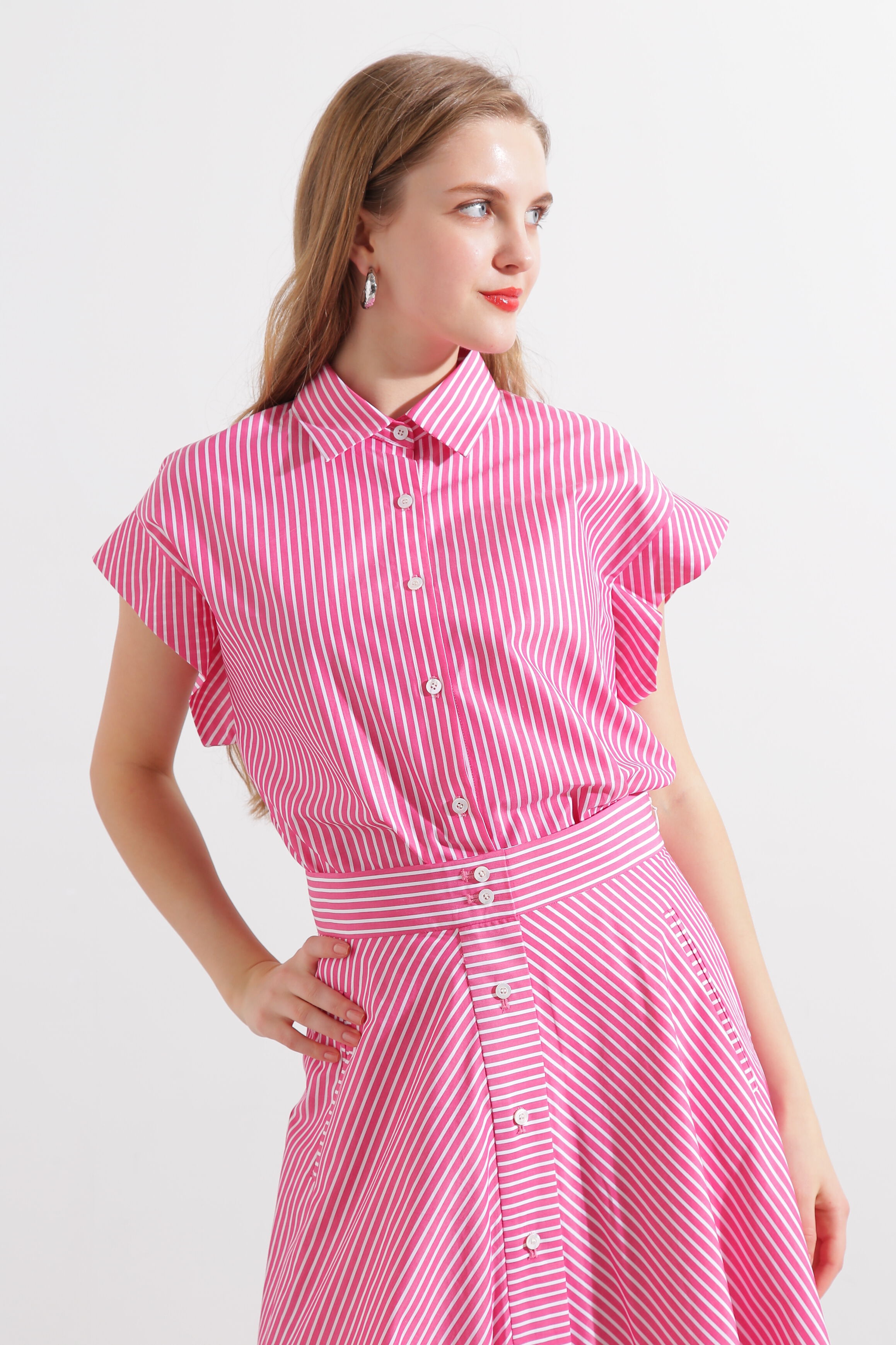  「◆ストライプシャツ」|シャツ・ブラウス|