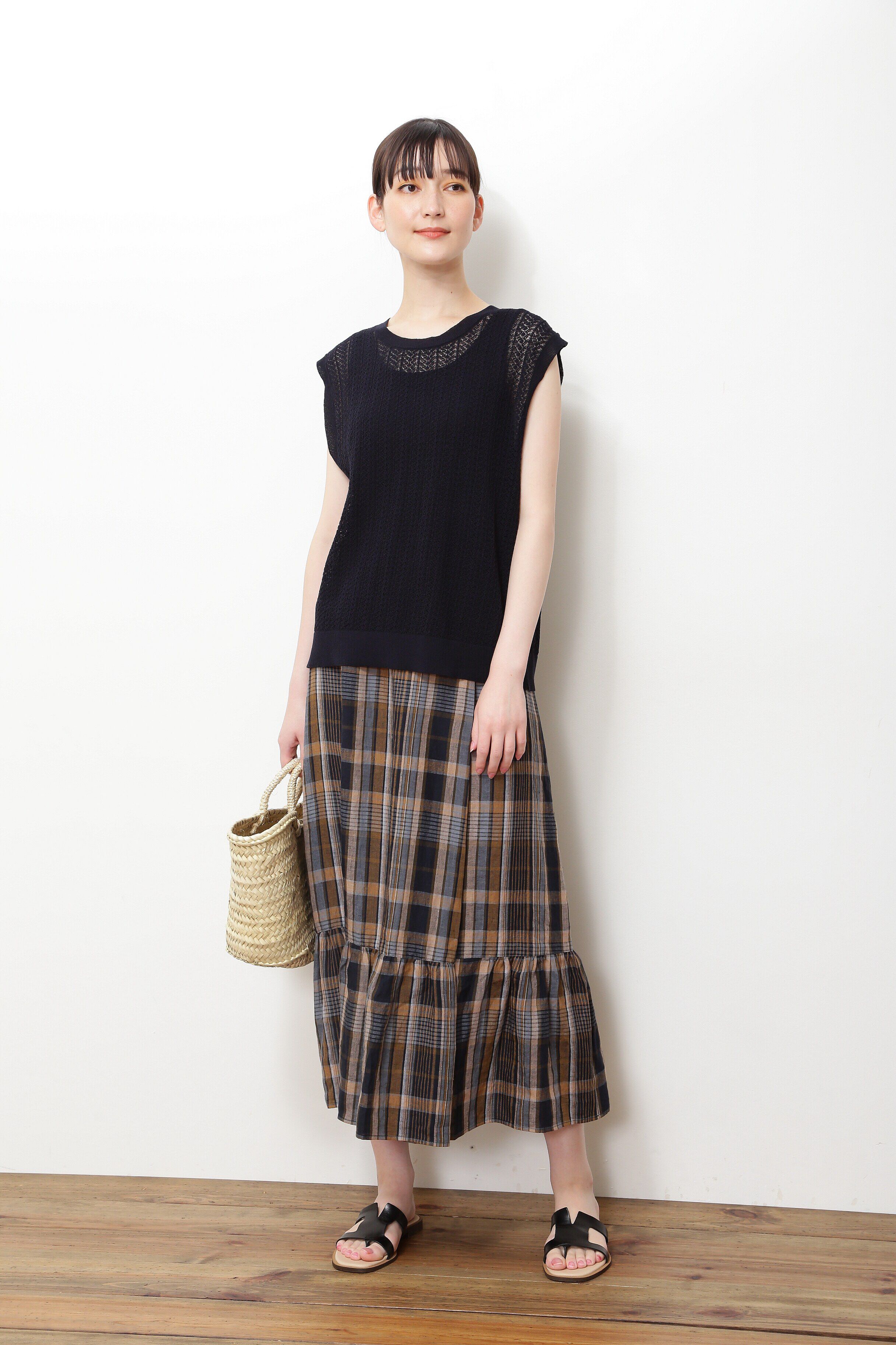  「◆透かし柄２ＷＡＹニット」|ニット・セーター|