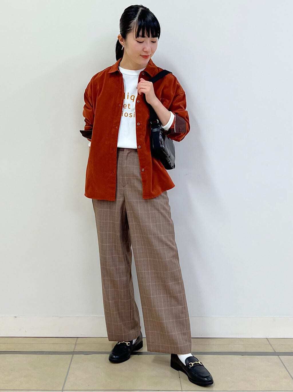  「◆ウールポリエステルチェックパンツ」|その他|