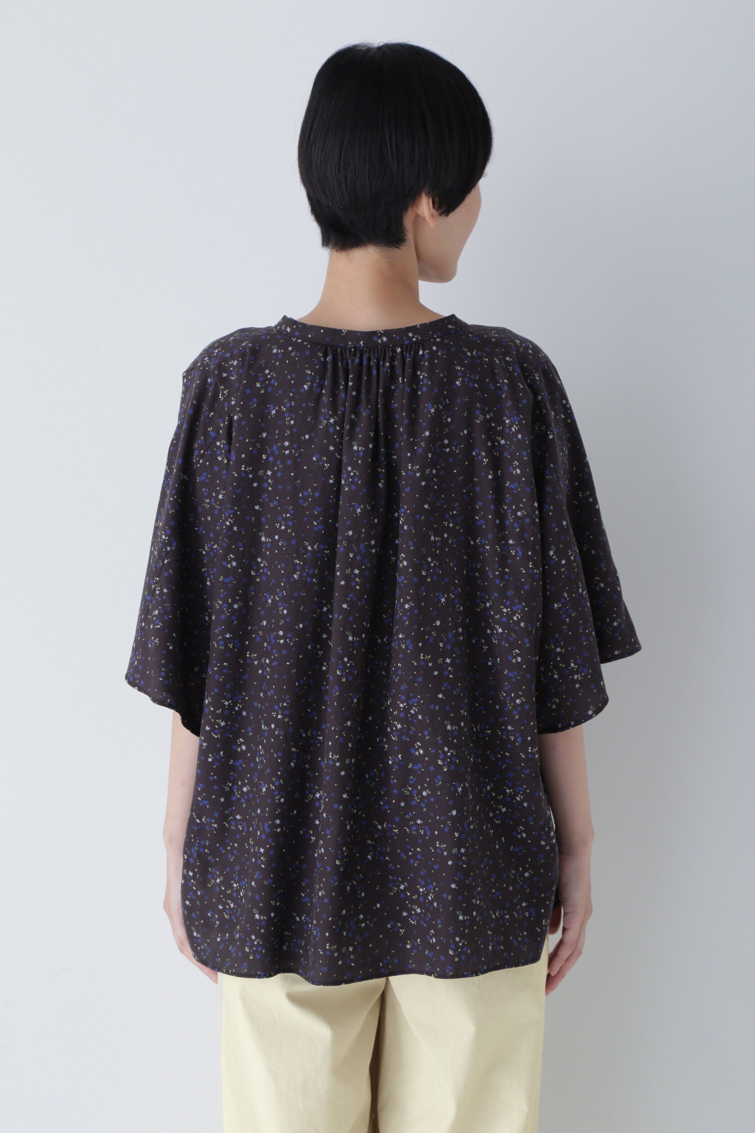  「フラワープリントブラウス」|シャツ・ブラウス|