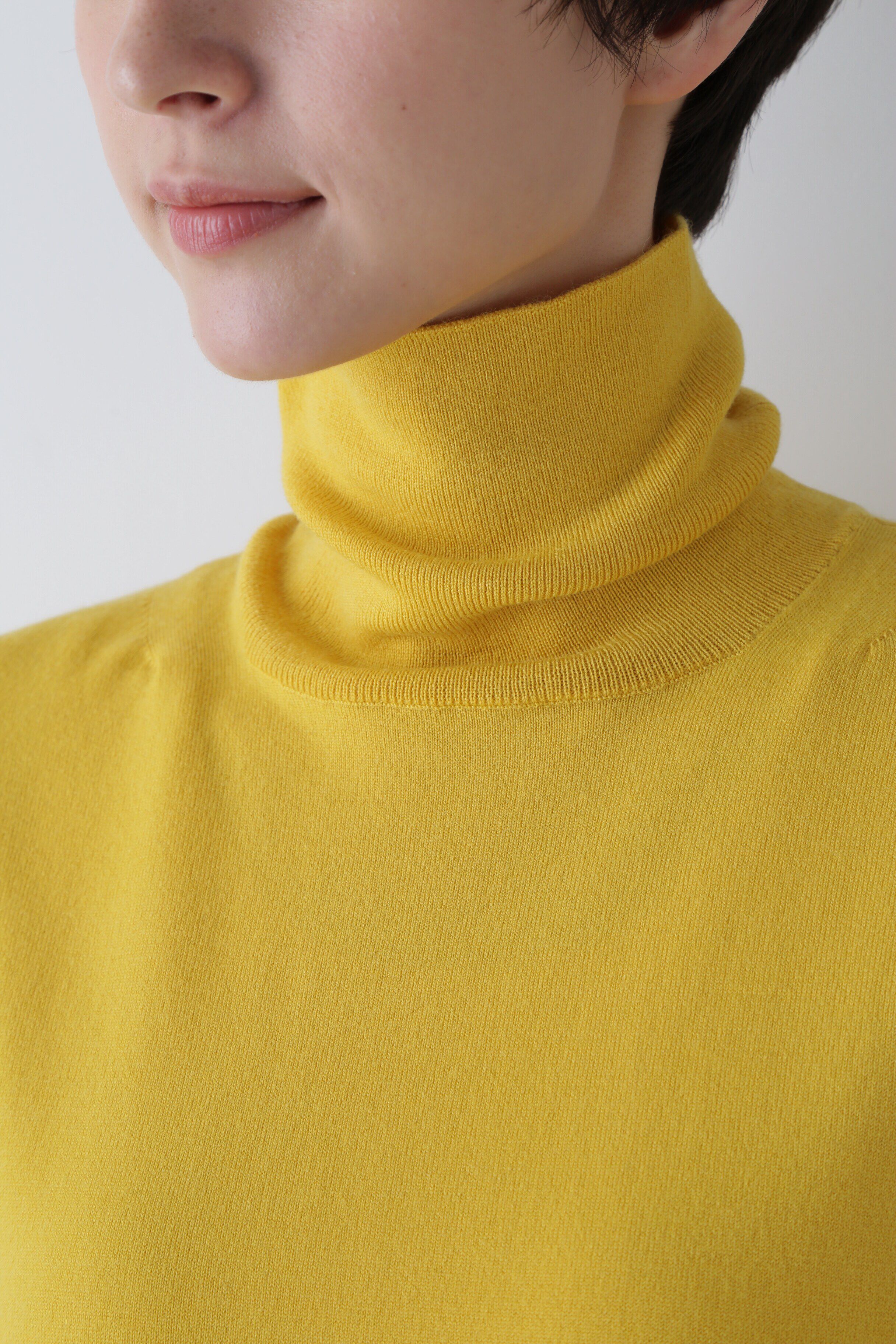  「◆ハイゲージプレーティングタートルネックニット」|ニット・セーター|