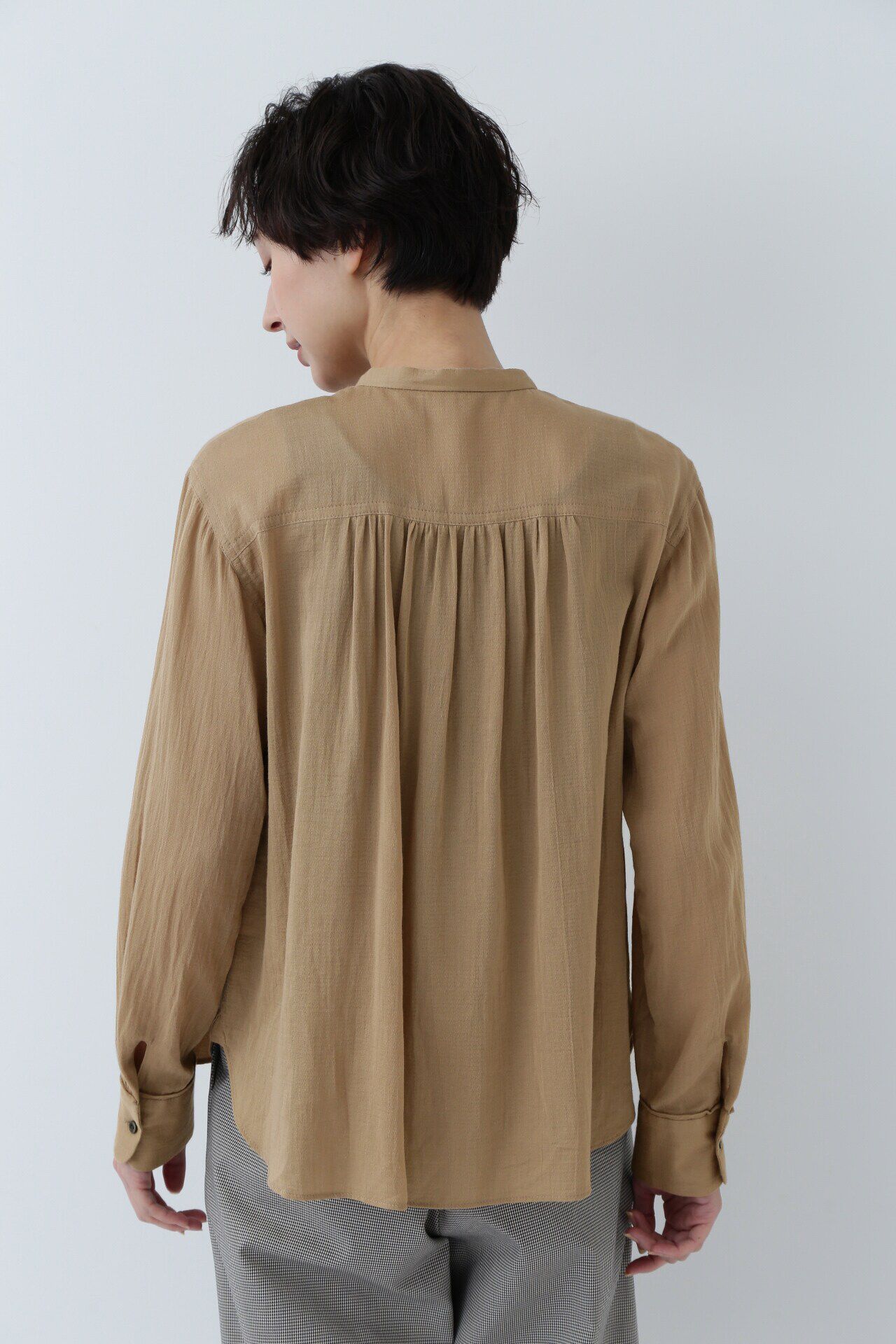  「◆ドビーシフォンブラウス」|シャツ・ブラウス|