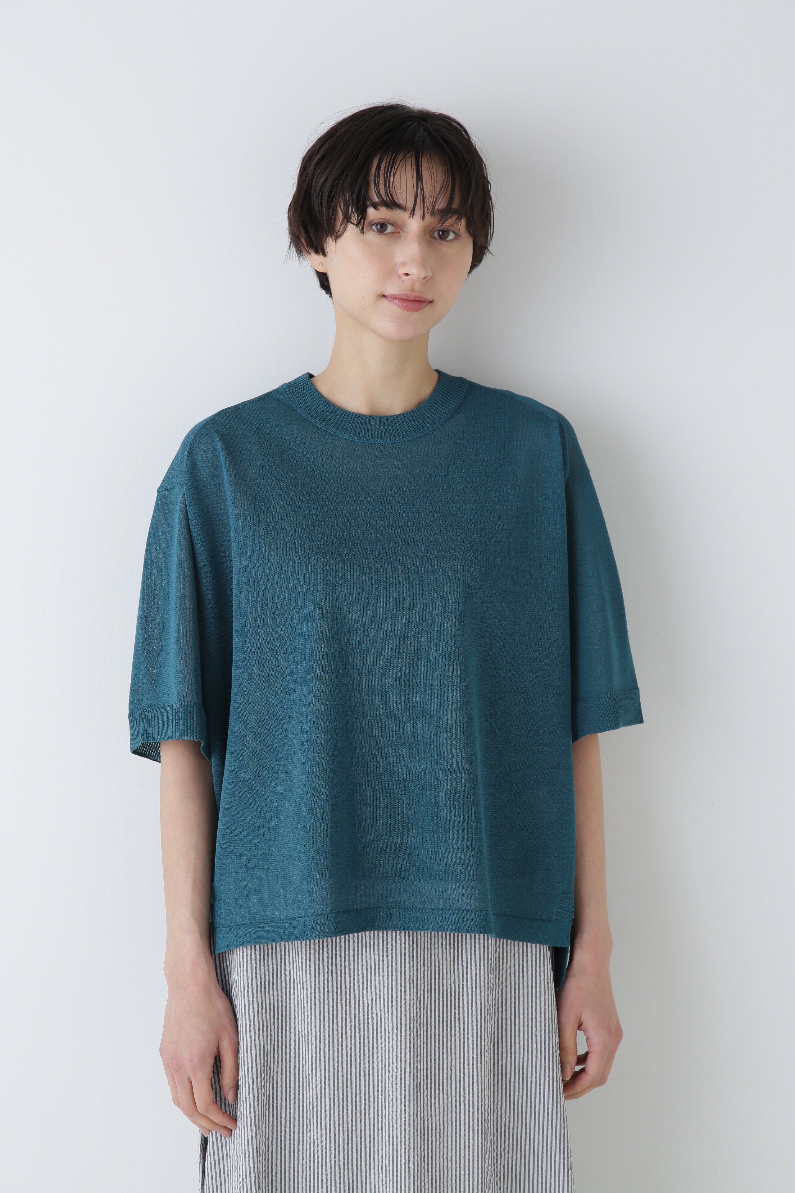  「◆シアーハイゲージニットプルオーバー」|ニット・セーター|