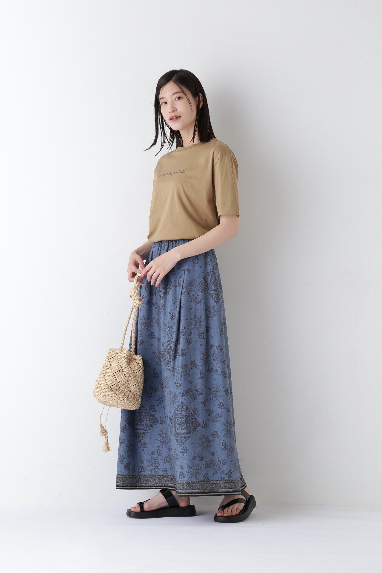  「◆モロッカンプリントスカート」|スカート|