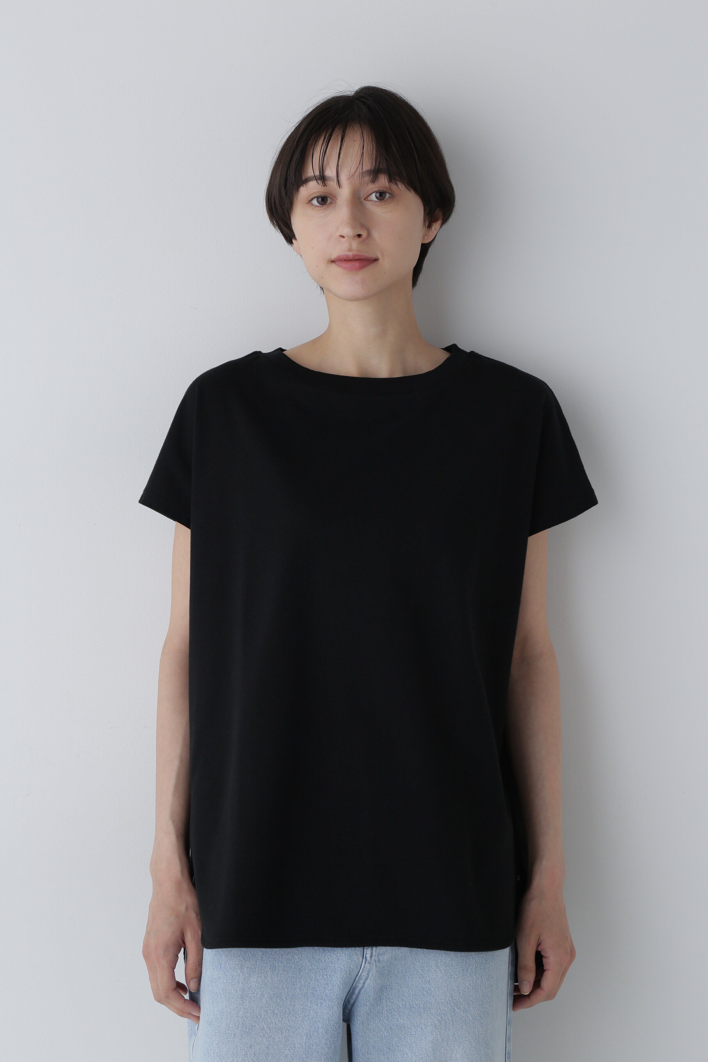  「◆フレンチスリーブ天竺Ｔシャツ」|Tシャツ・カットソー|