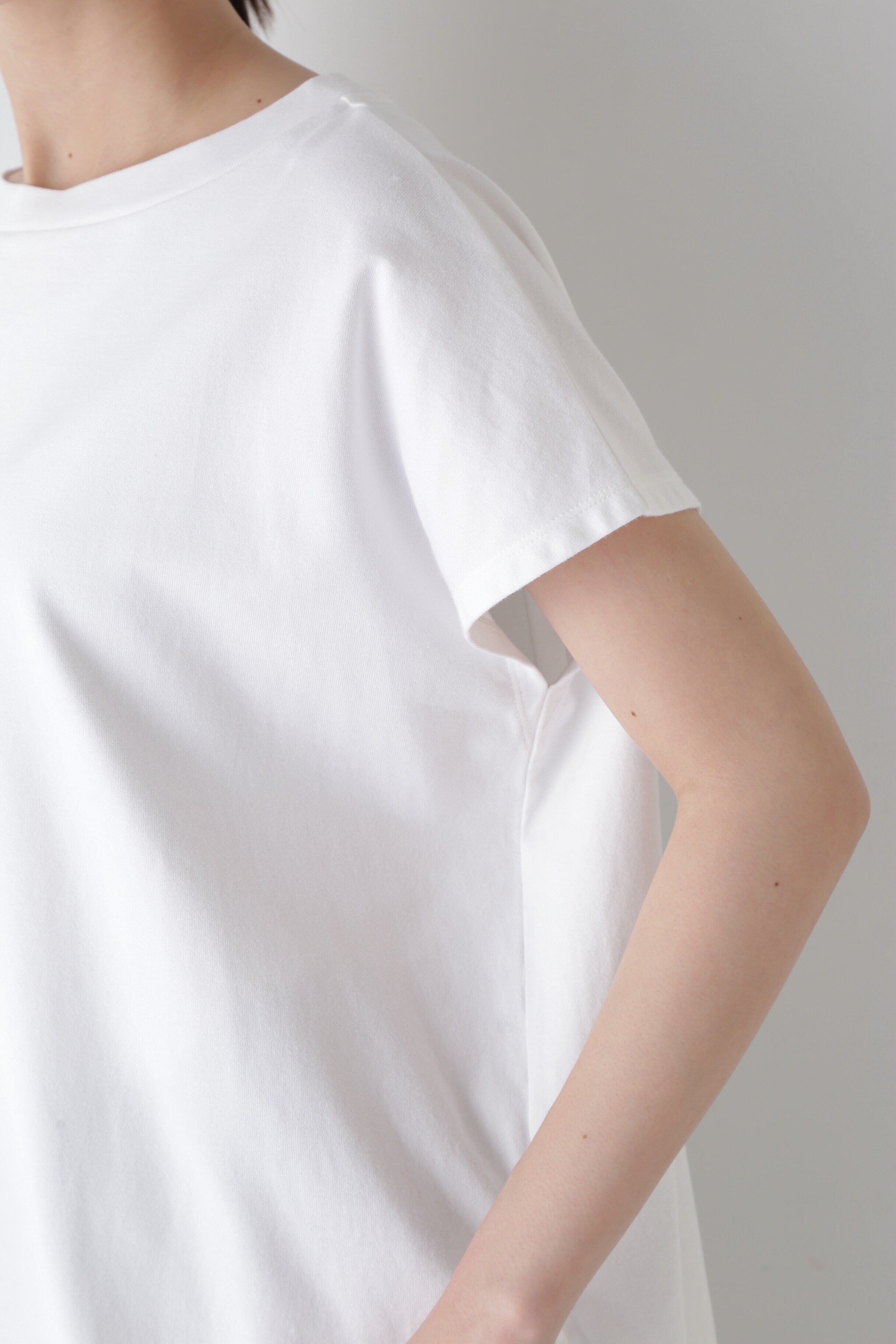  「◆フレンチスリーブ天竺Ｔシャツ」|Tシャツ・カットソー|