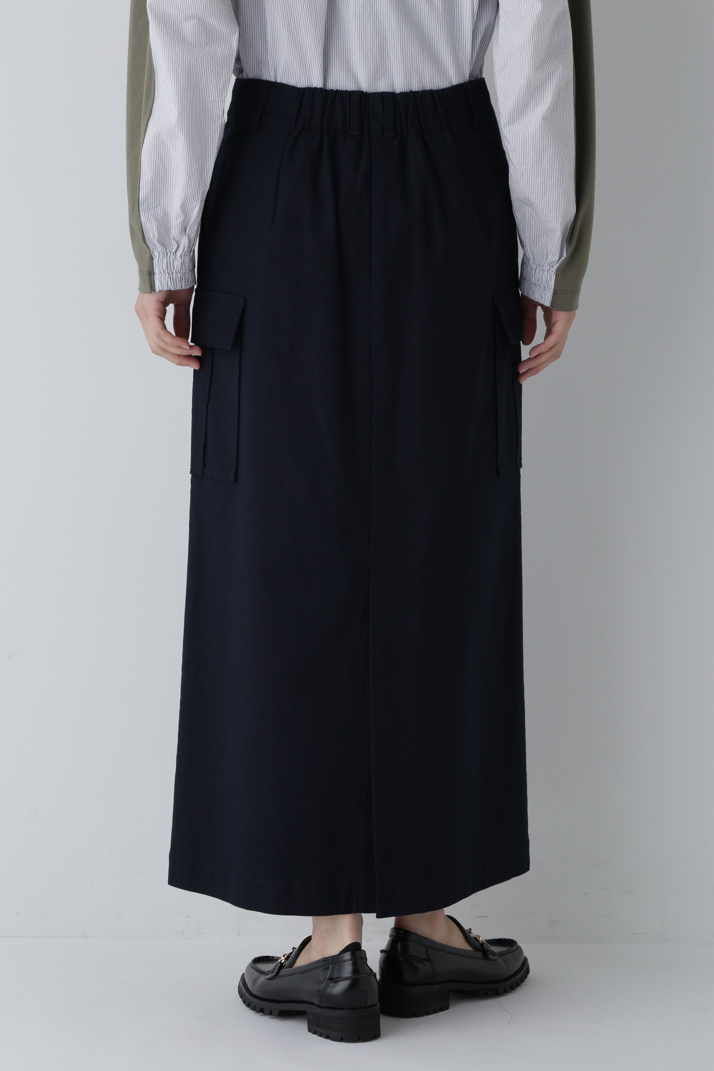  「◆オックスストレッチカーゴスカート」|スカート|