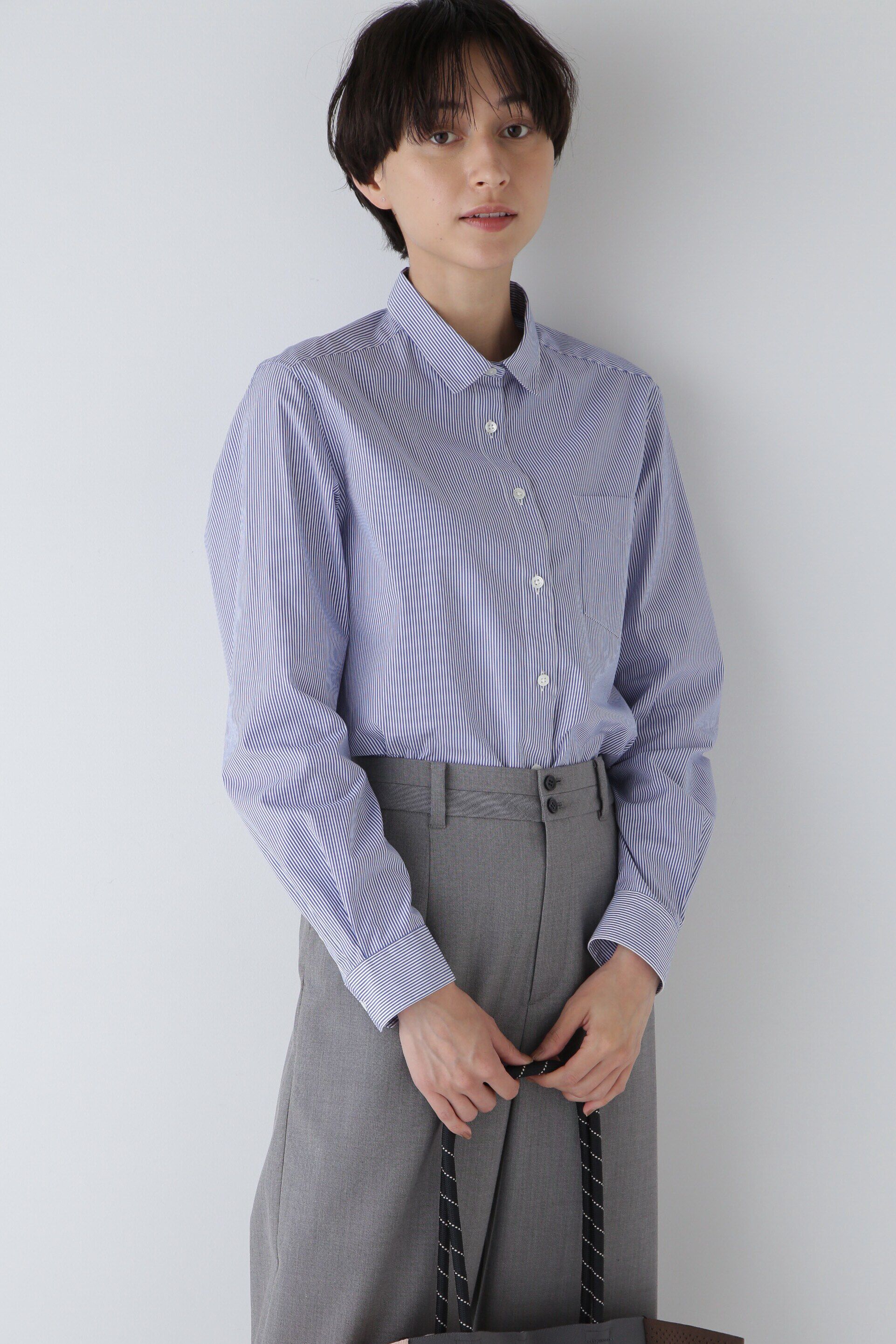  「◆コットンベーシックシャツ」|シャツ・ブラウス|ブルーロンス 3