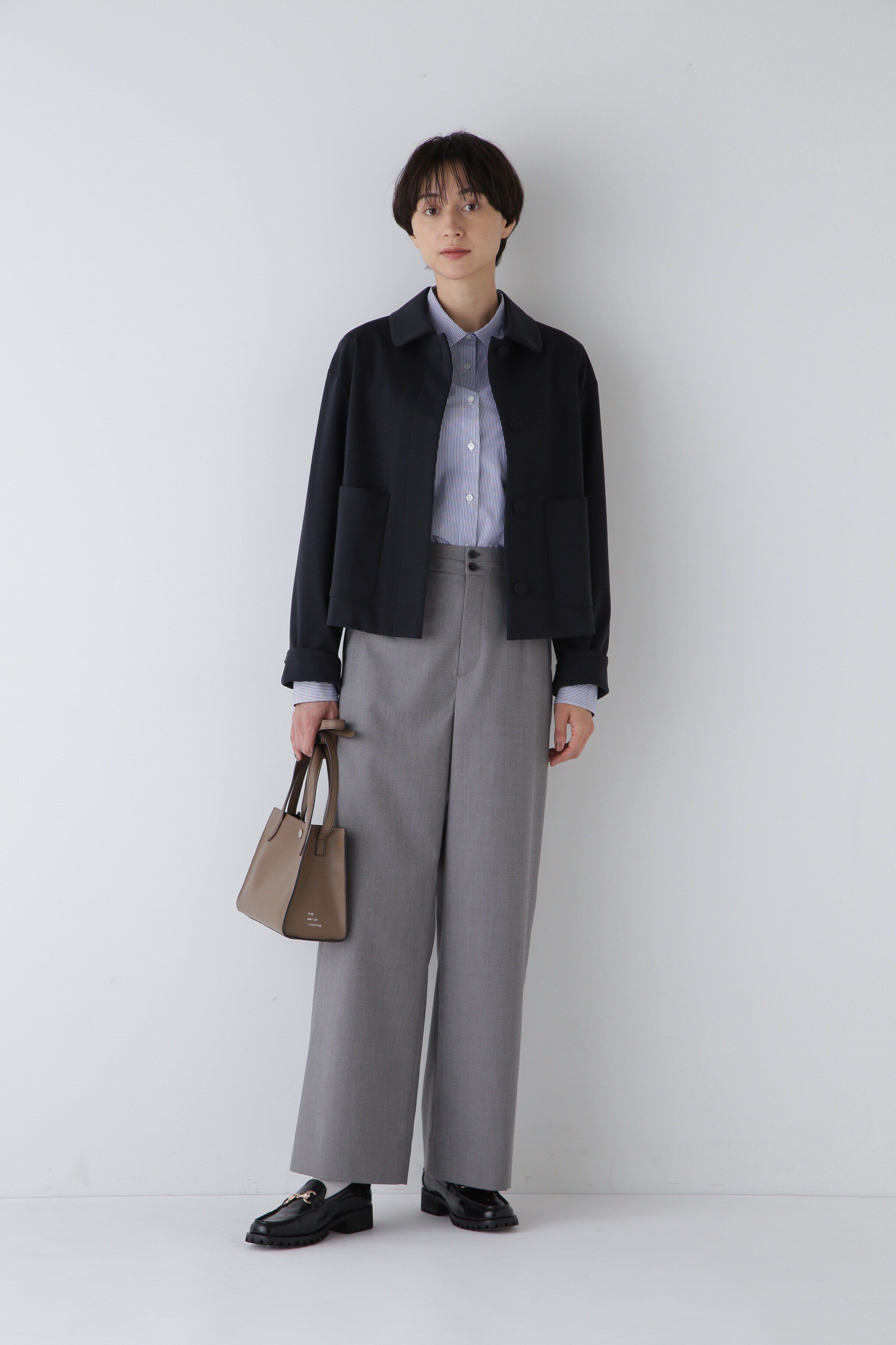  「◆コットンベーシックシャツ」|シャツ・ブラウス|