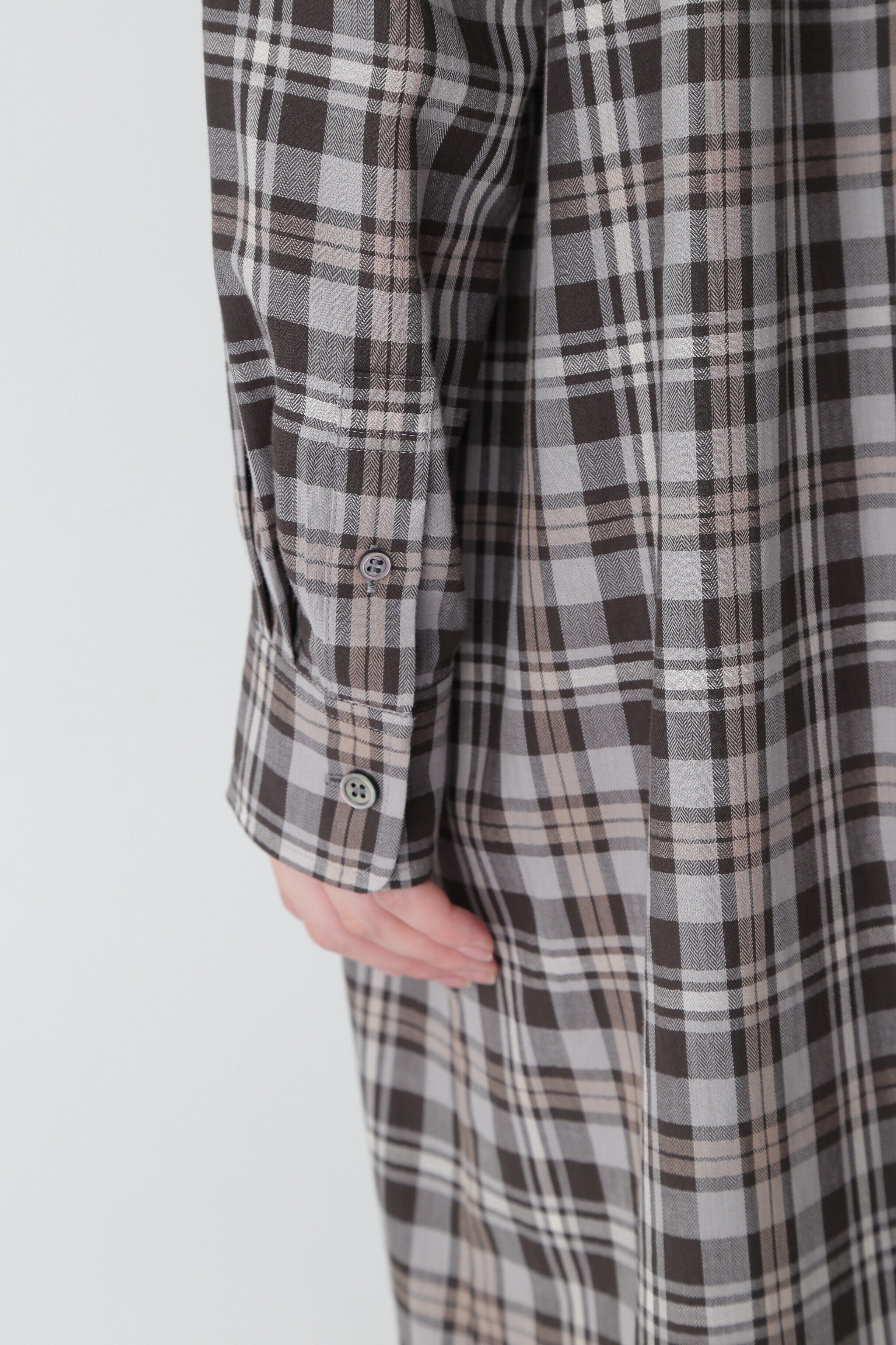  「◆オリジナルチェックシャツワンピース」|ワンピース|